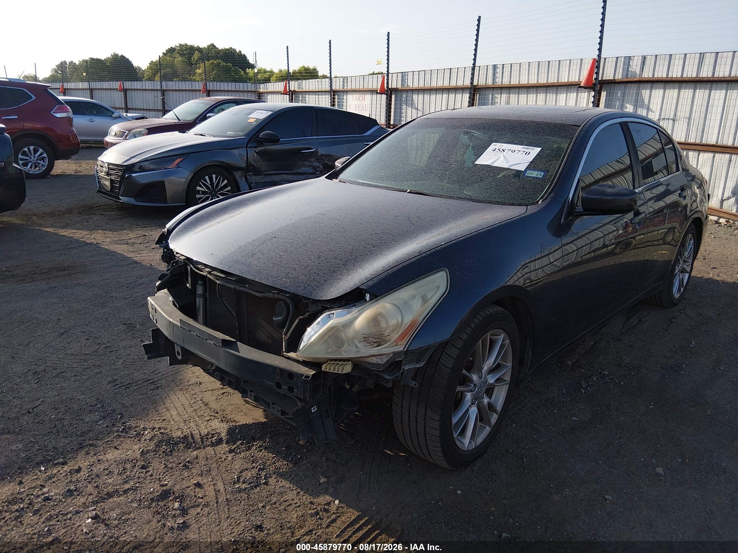 2011 Infiniti G37 Journey Синий vin: JN1CV6AP2BM501130