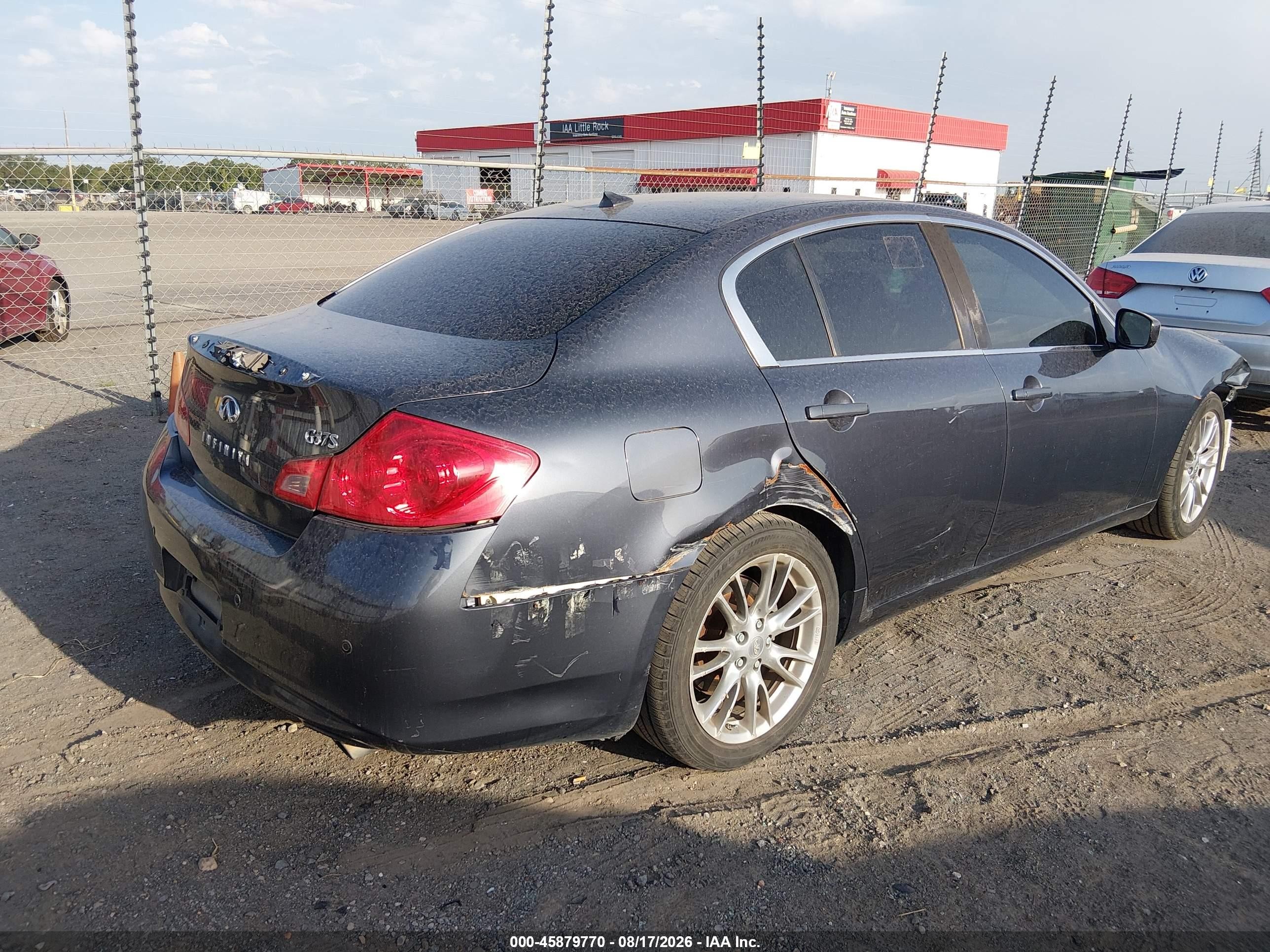 2011 Infiniti G37 Journey Синий vin: JN1CV6AP2BM501130