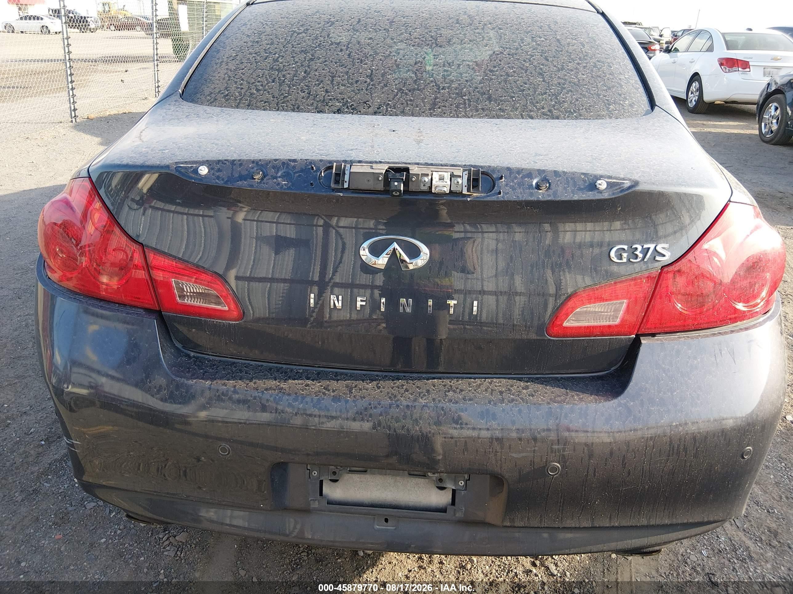 2011 Infiniti G37 Journey Синий vin: JN1CV6AP2BM501130