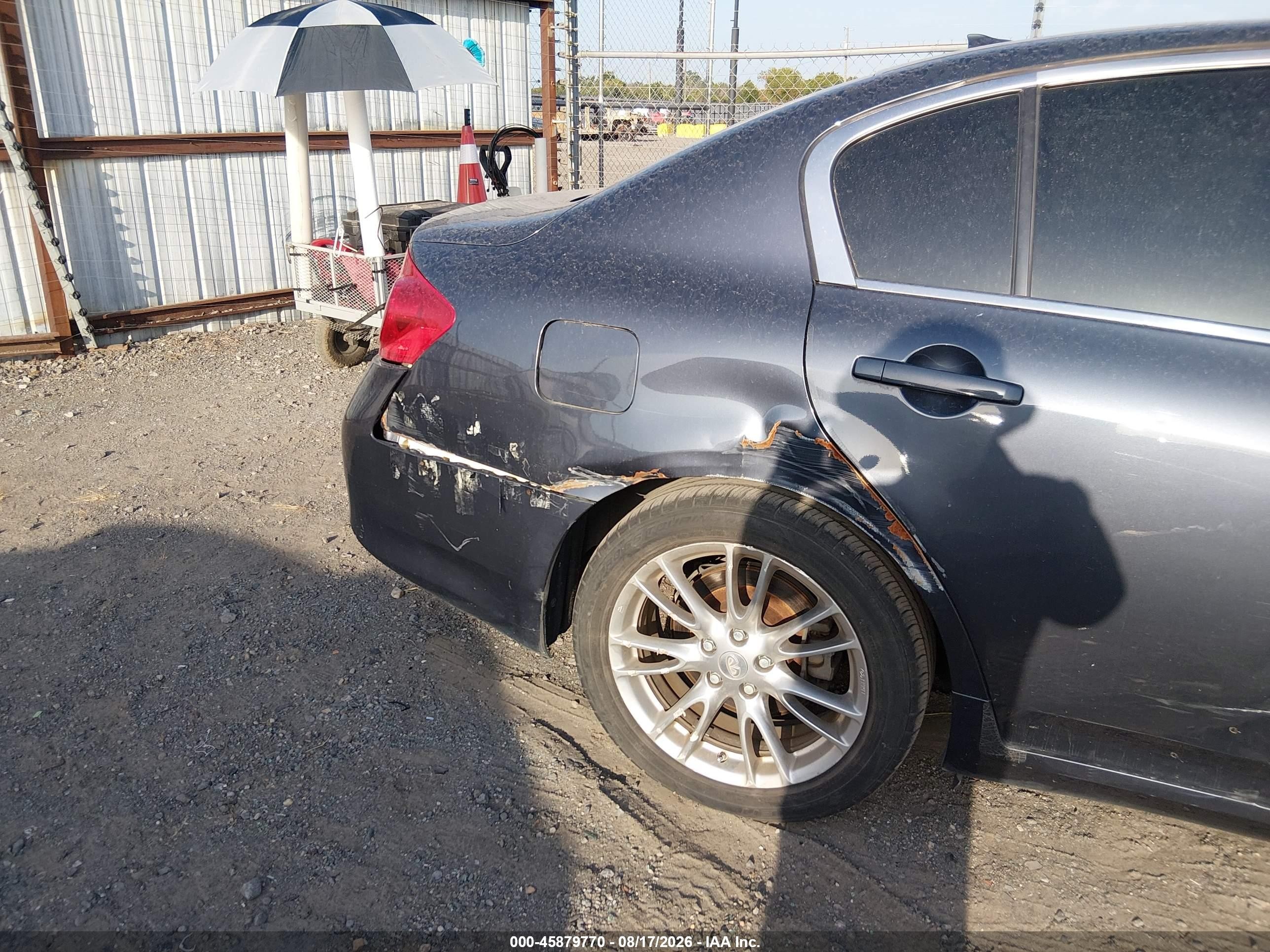 2011 Infiniti G37 Journey Синий vin: JN1CV6AP2BM501130