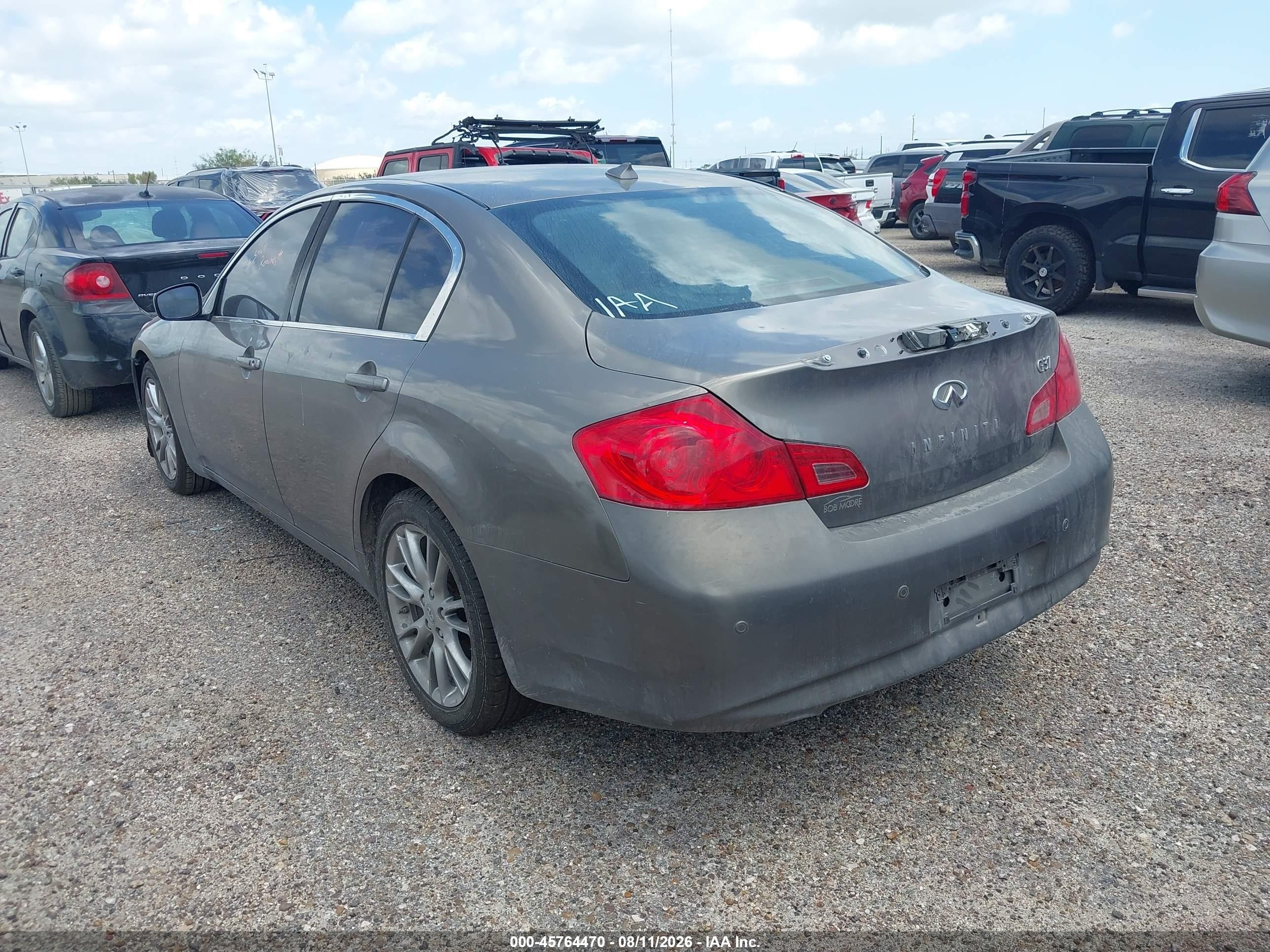 2011 Infiniti G37 Journey Серый vin: JN1CV6AP2BM505257