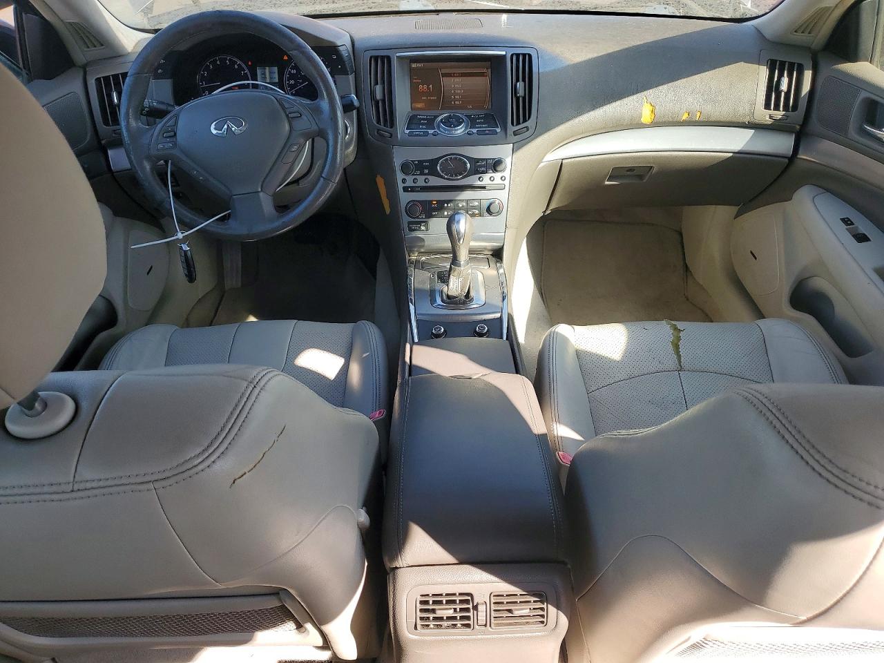2011 Infiniti G37 Base/sport Gray vin: JN1CV6AP2BM505355