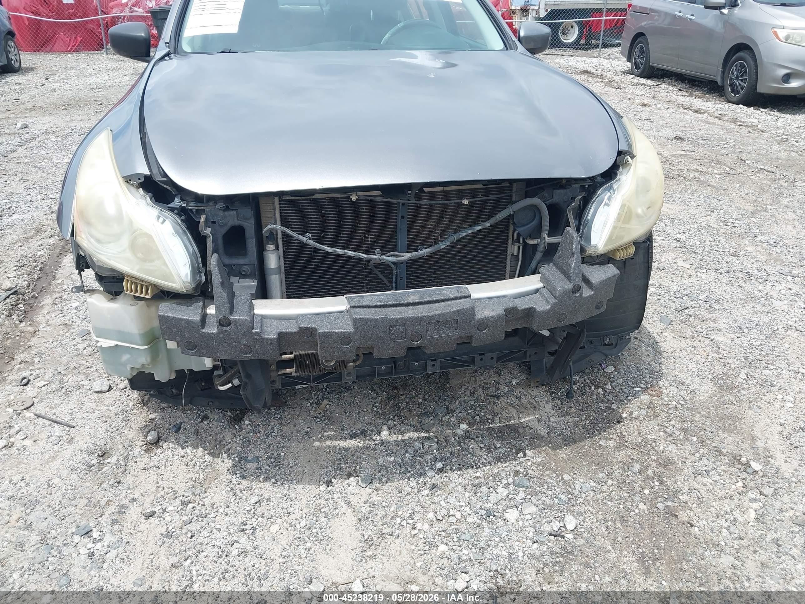 2012 Infiniti G37 Journey Gray vin: JN1CV6AP2CM621351
