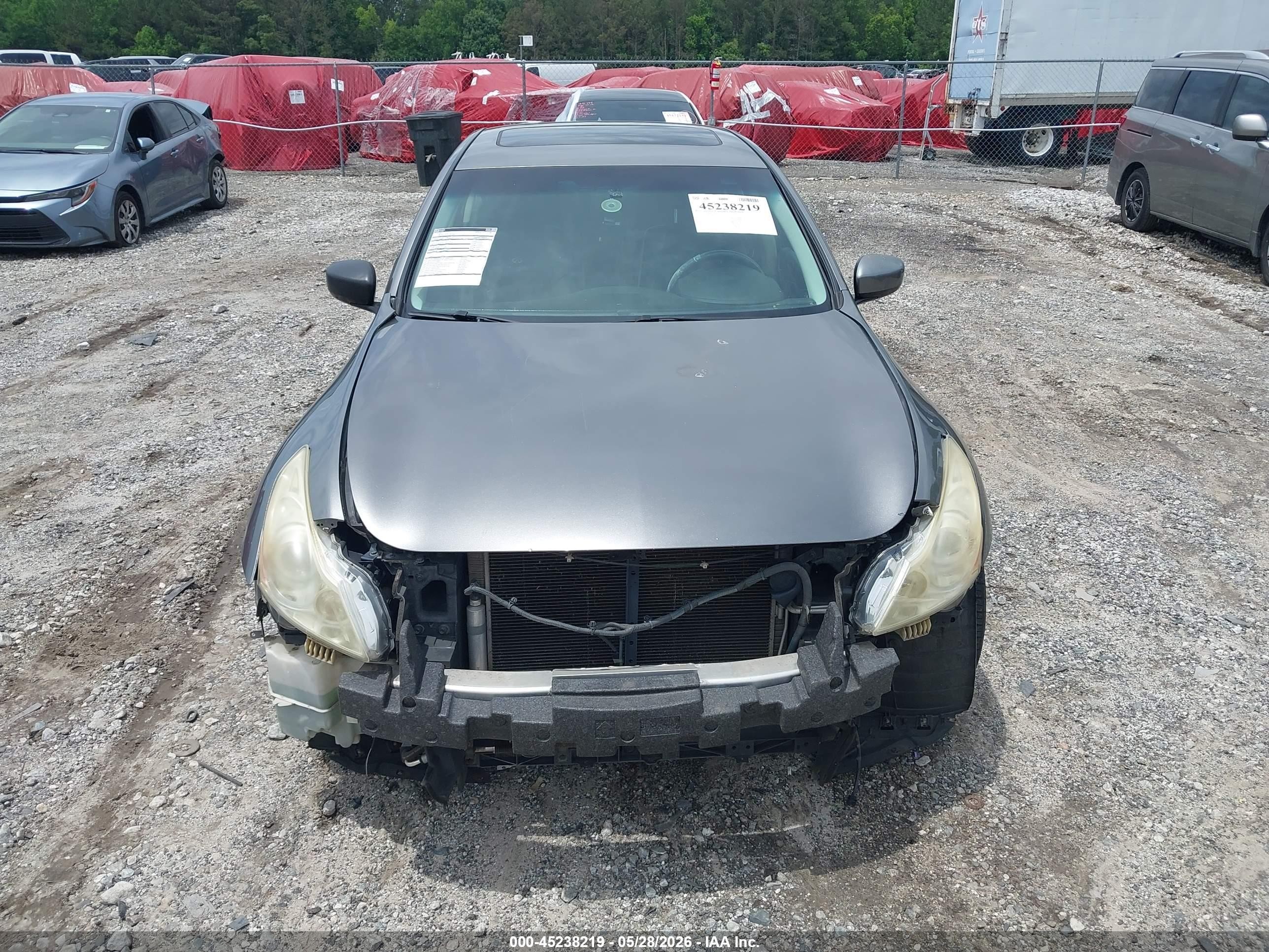 2012 Infiniti G37 Journey Gray vin: JN1CV6AP2CM621351