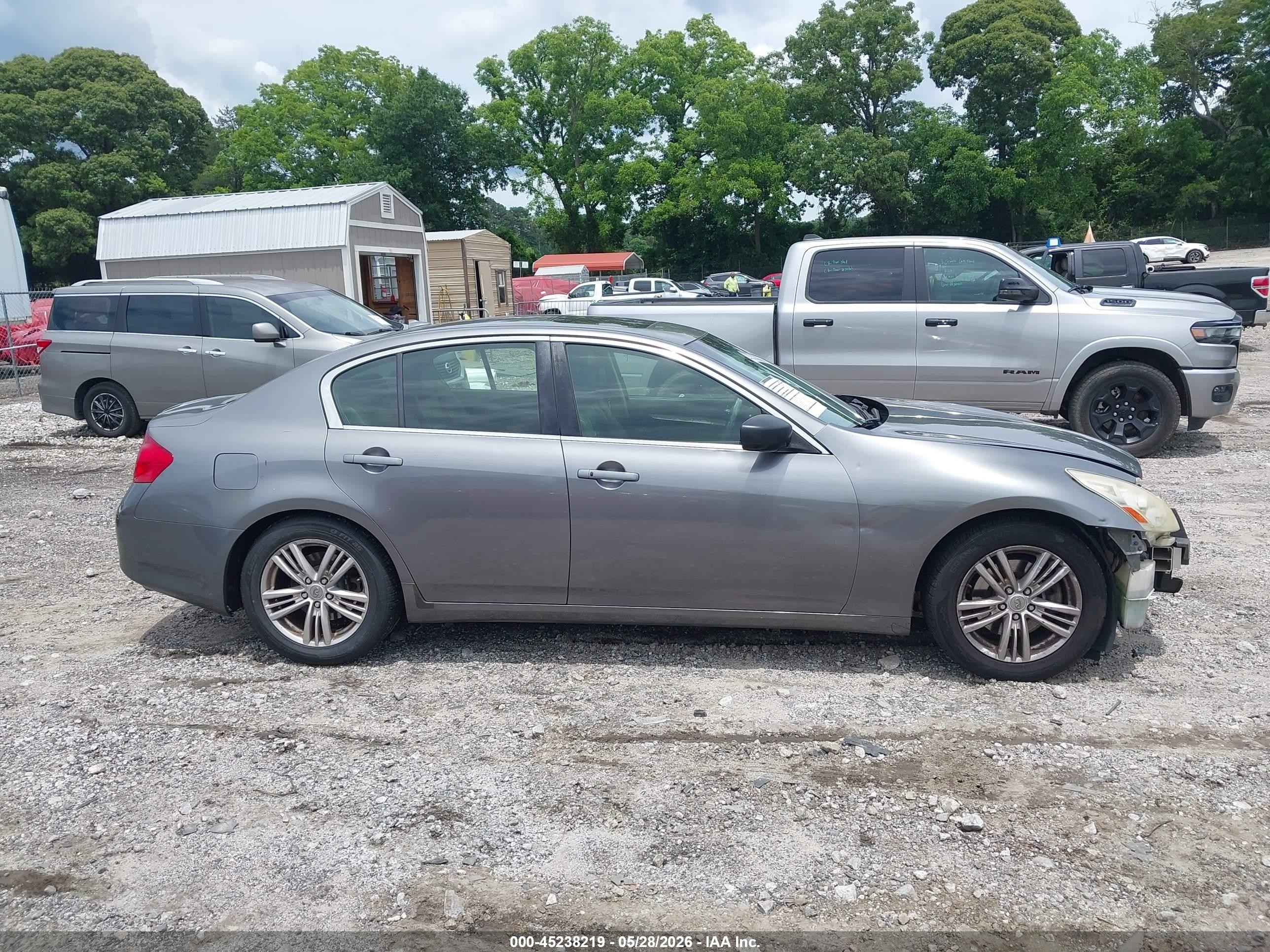 2012 Infiniti G37 Journey Gray vin: JN1CV6AP2CM621351