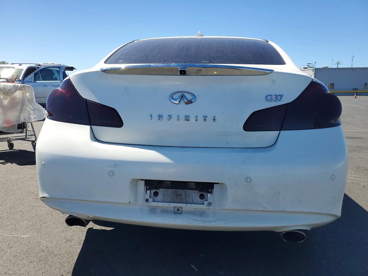 2012 Infiniti G37 Sedan Journey White vin: JN1CV6AP2CM623410