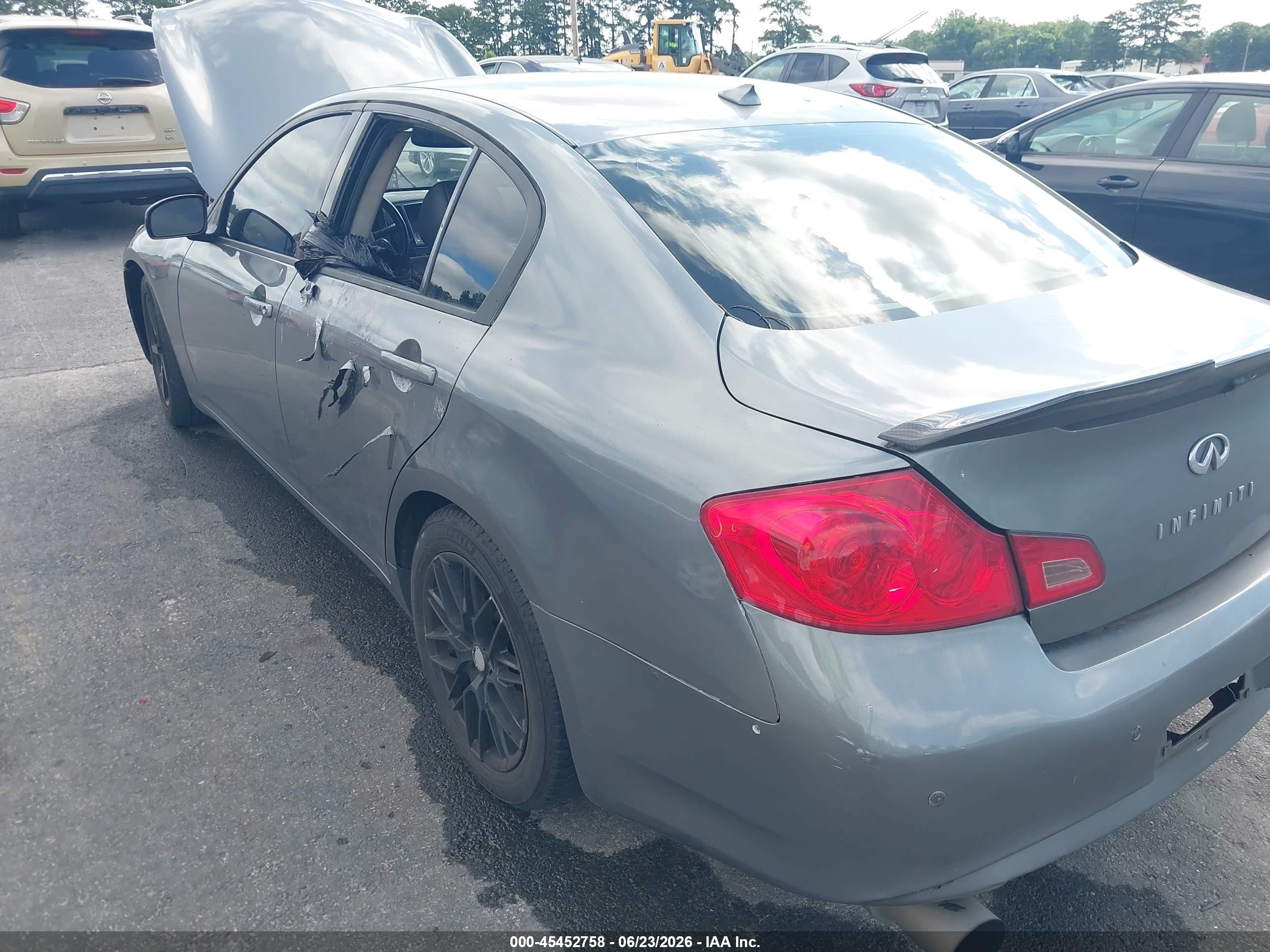 2012 Infiniti G37 Journey Gray vin: JN1CV6AP2CM626260