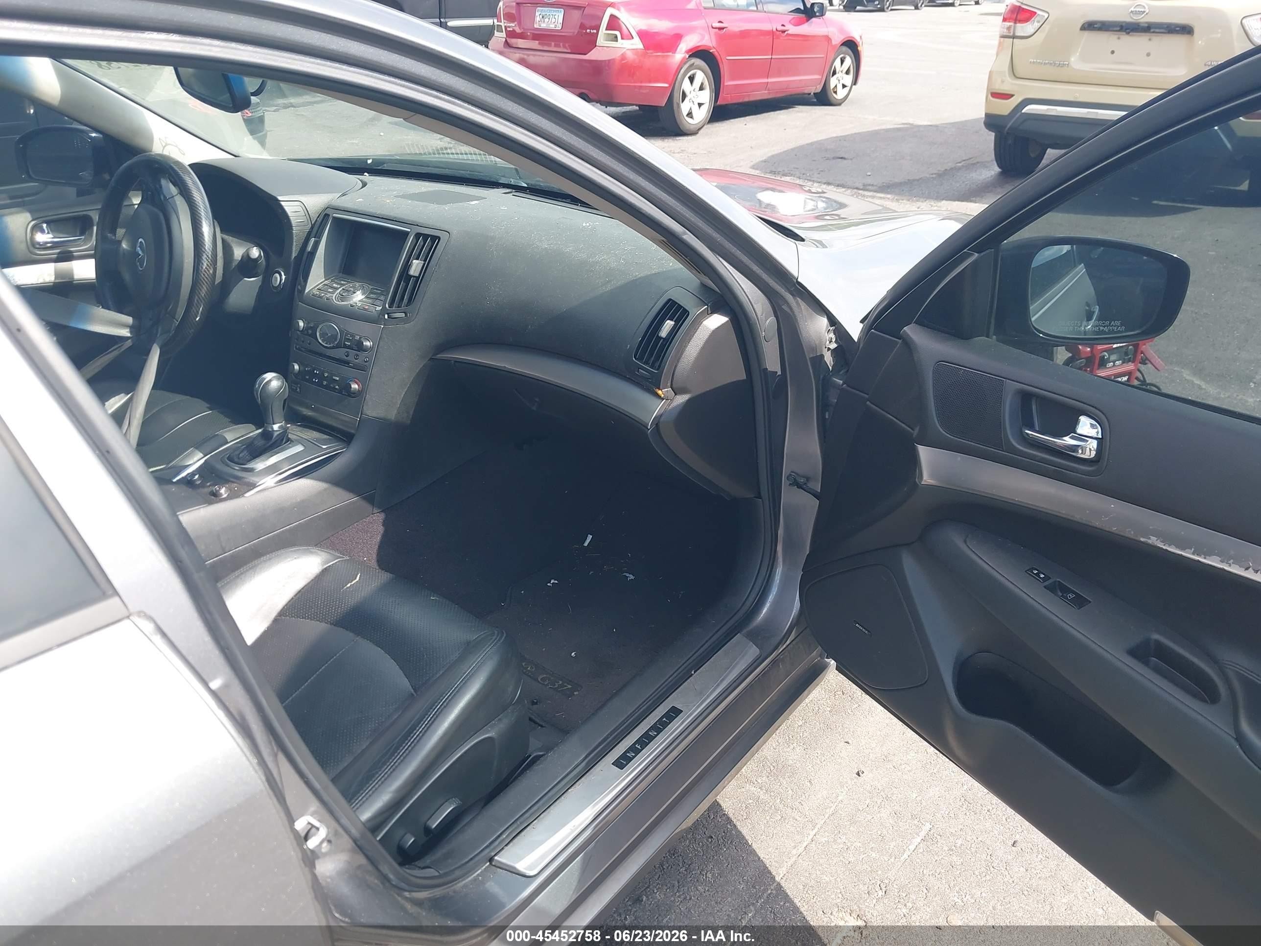 2012 Infiniti G37 Journey Gray vin: JN1CV6AP2CM626260