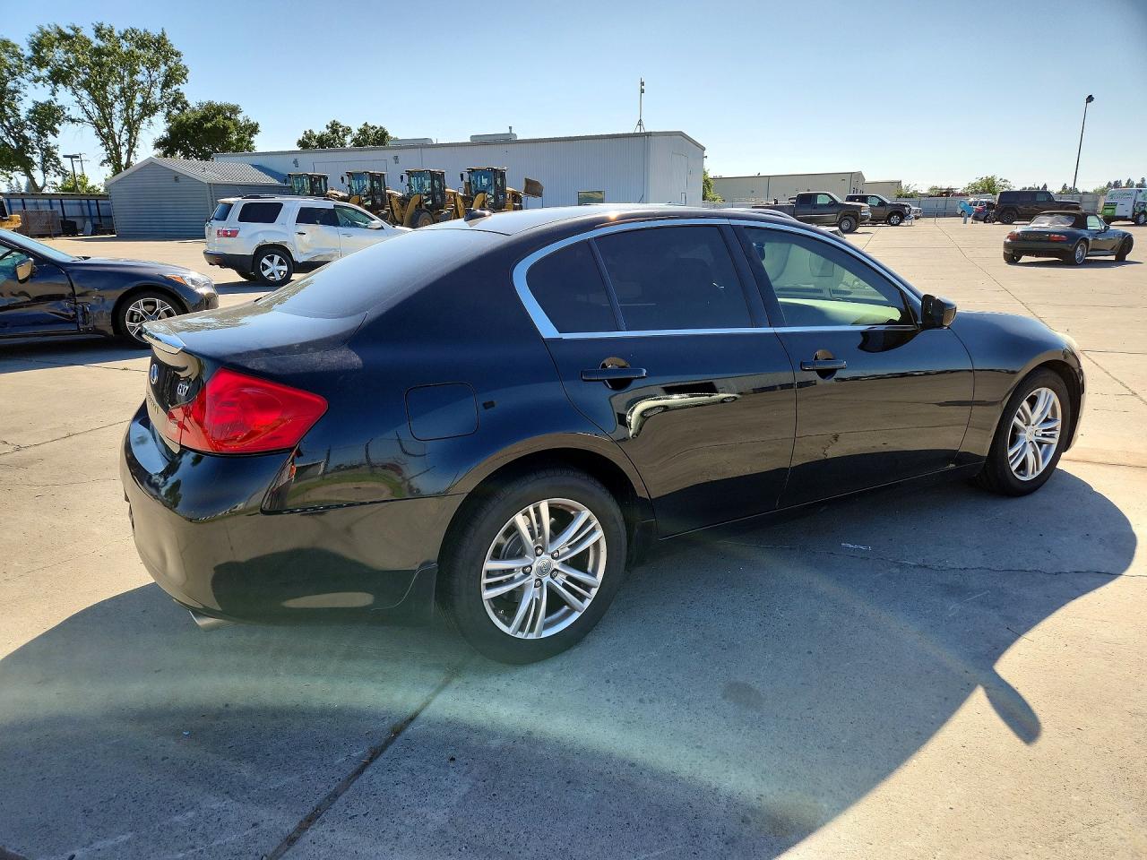 2012 Infiniti G37 Black vin: JN1CV6AP2CM627778