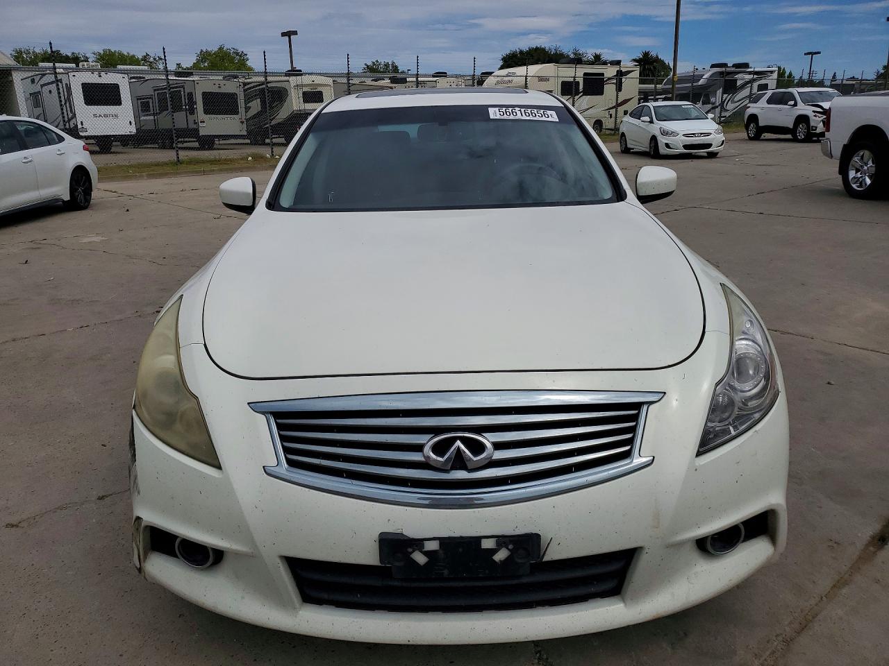 2012 Infiniti G37 Sedan Journey White vin: JN1CV6AP2CM931483