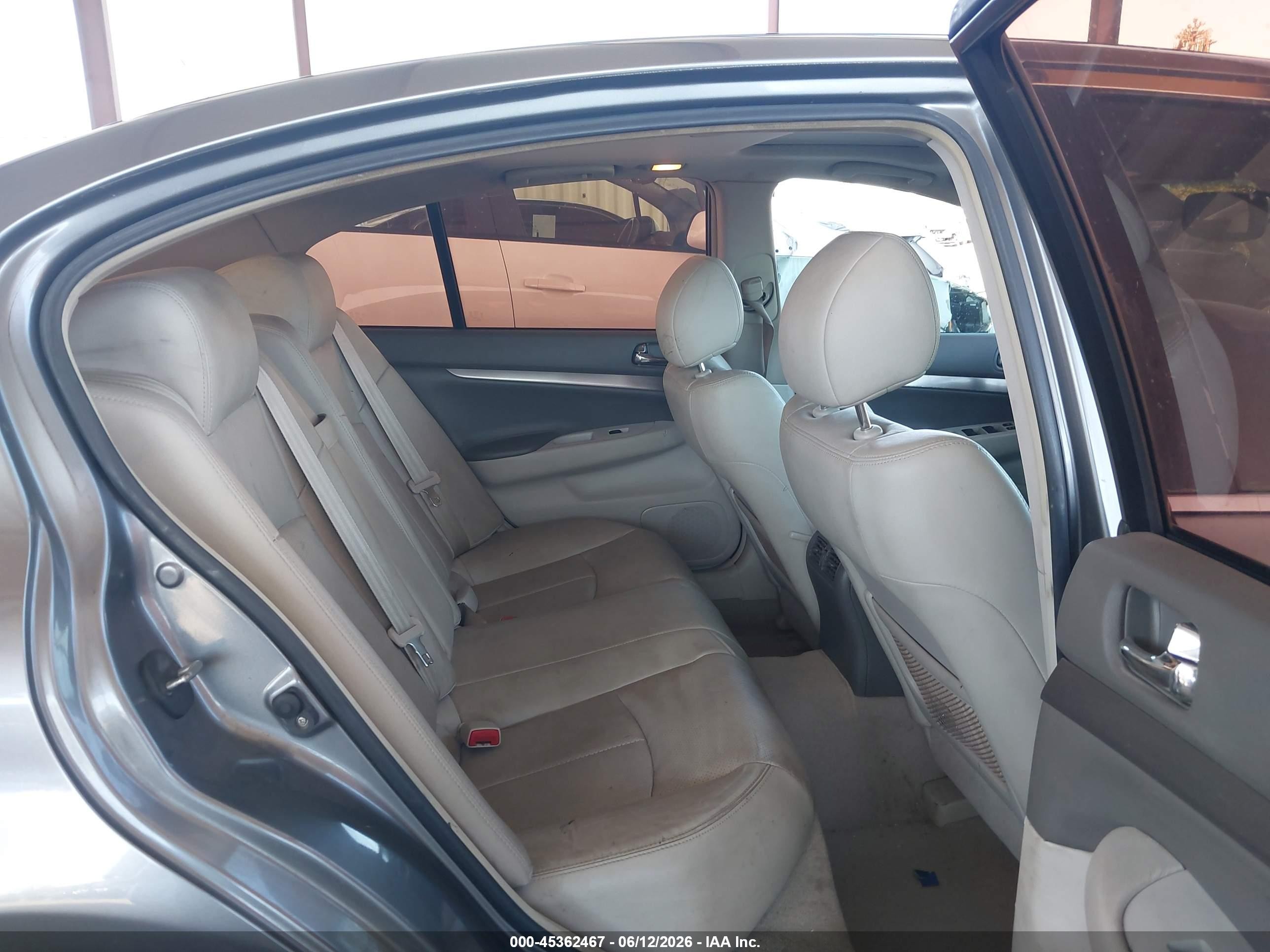 2012 Infiniti G37 Journey Gray vin: JN1CV6AP2CM934965