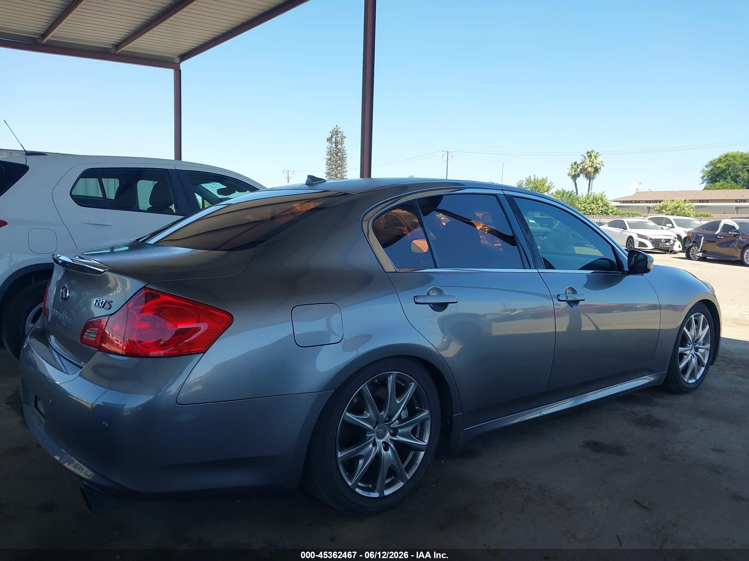 2012 Infiniti G37 Journey Gray vin: JN1CV6AP2CM934965