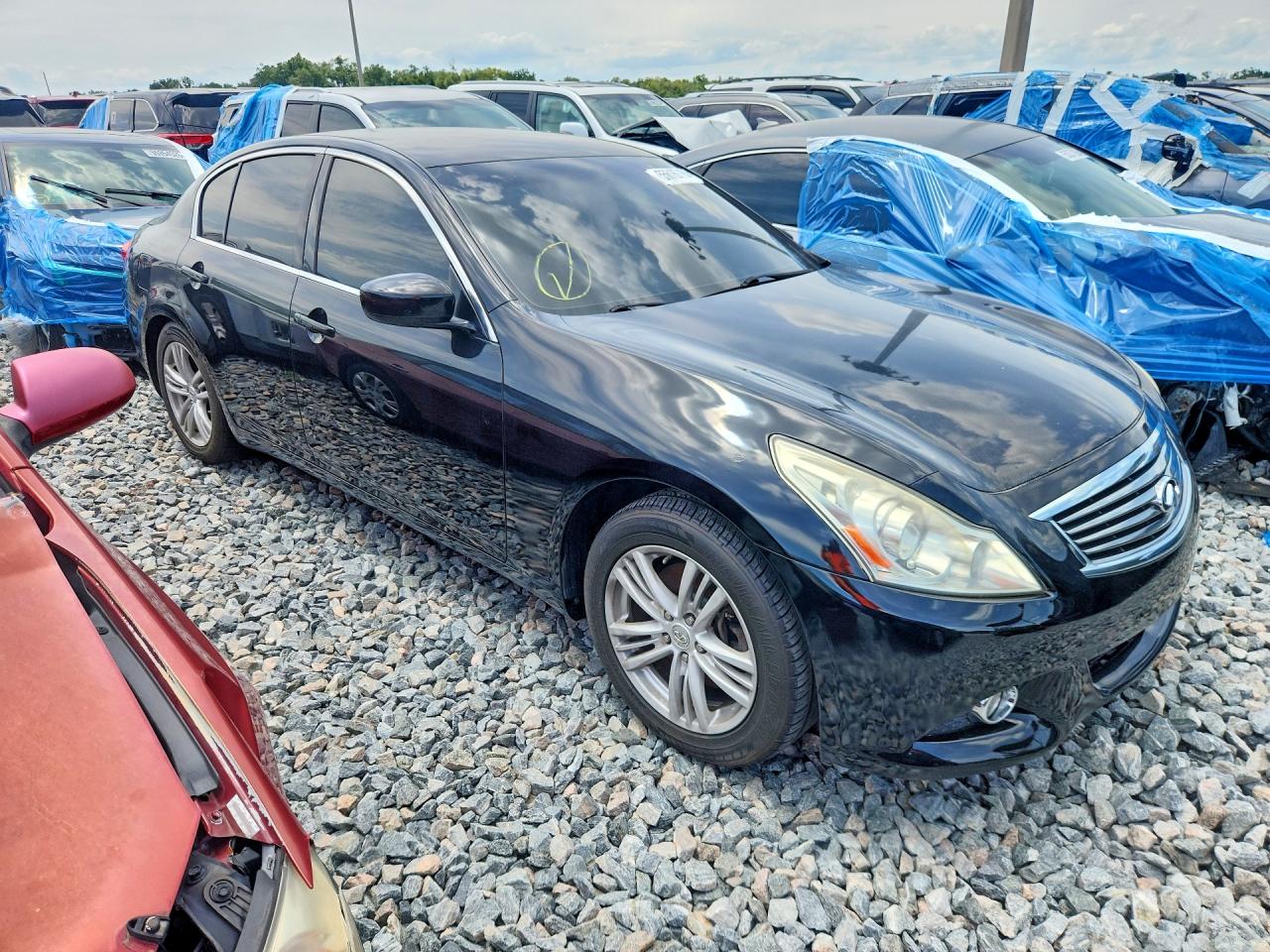 2013 Infiniti G37 Base Black vin: JN1CV6AP2DM301500