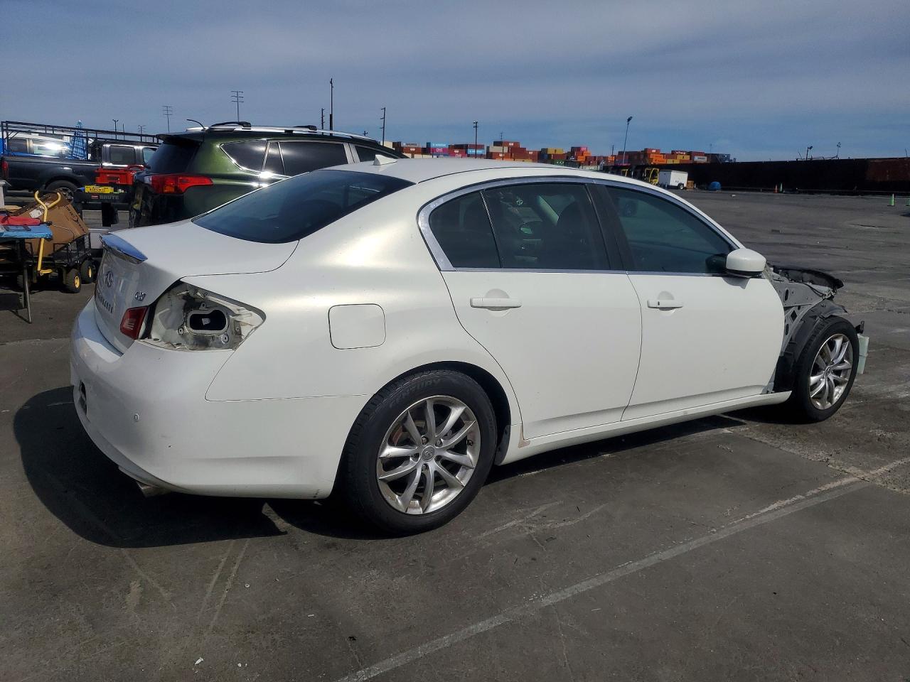 2013 Infiniti G37 Sedan Journey White vin: JN1CV6AP2DM305269