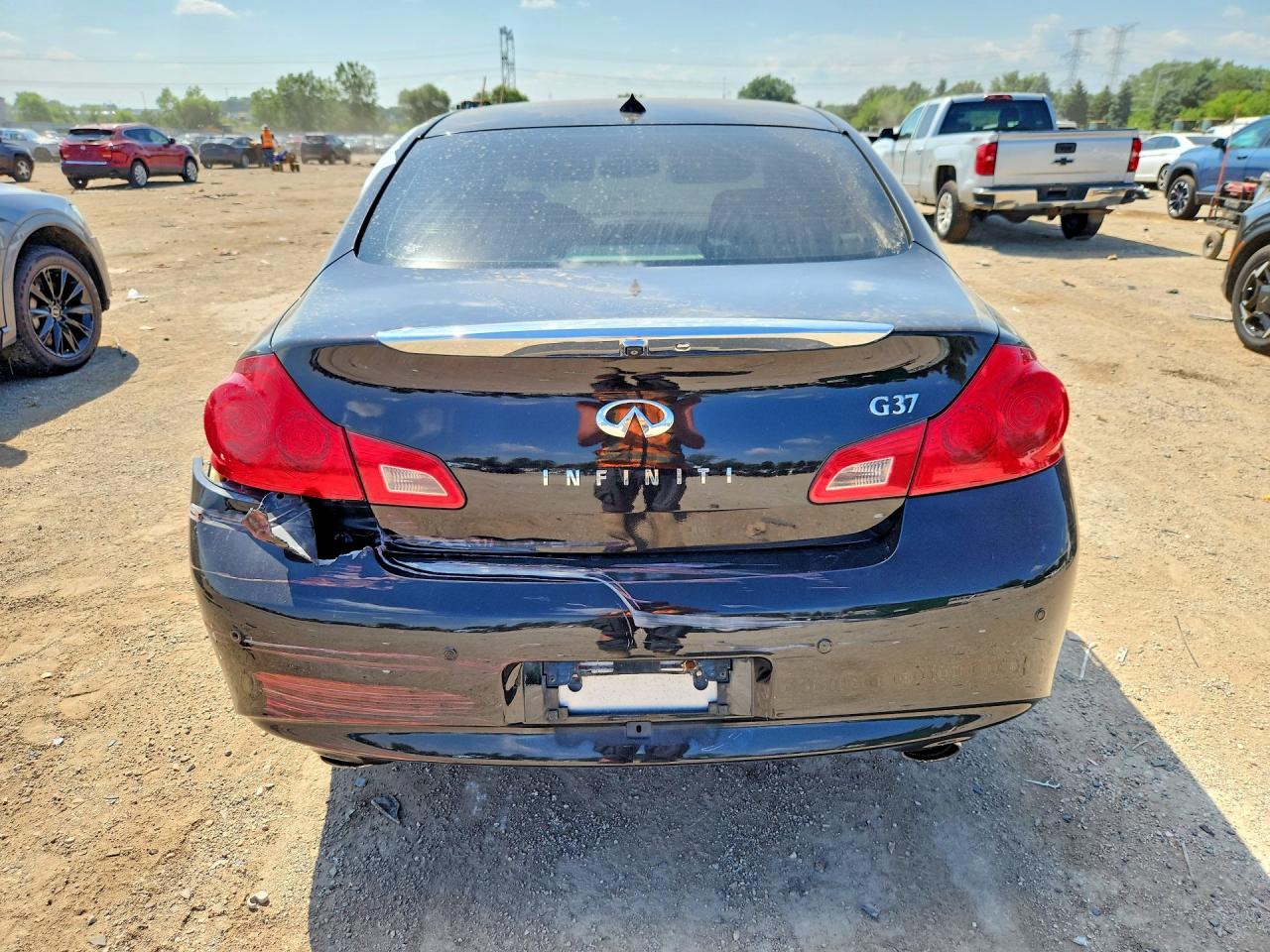 2013 Infiniti G37 Base Черный vin: JN1CV6AP2DM711200