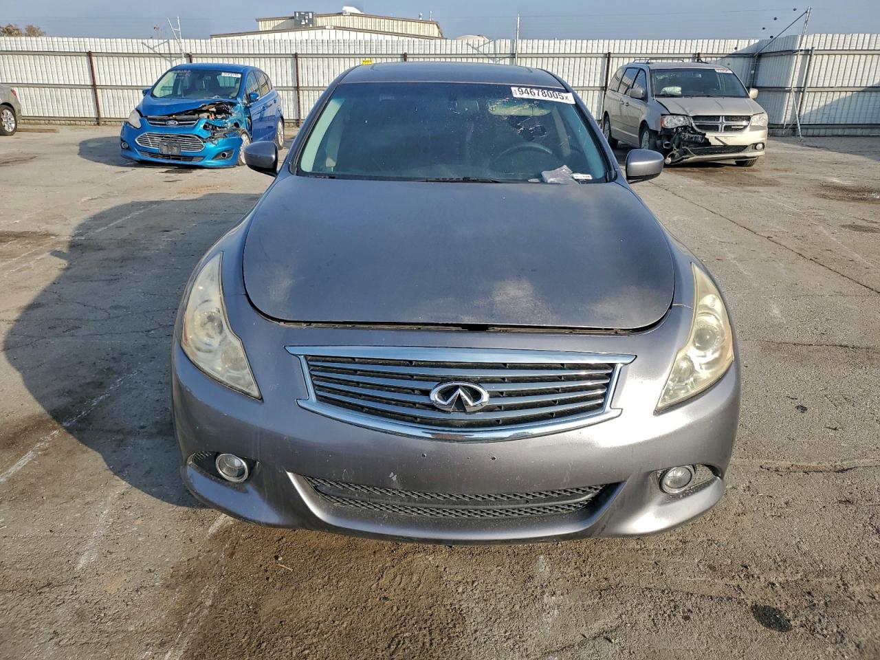 2013 Infiniti G37 Base Серый vin: JN1CV6AP2DM711228
