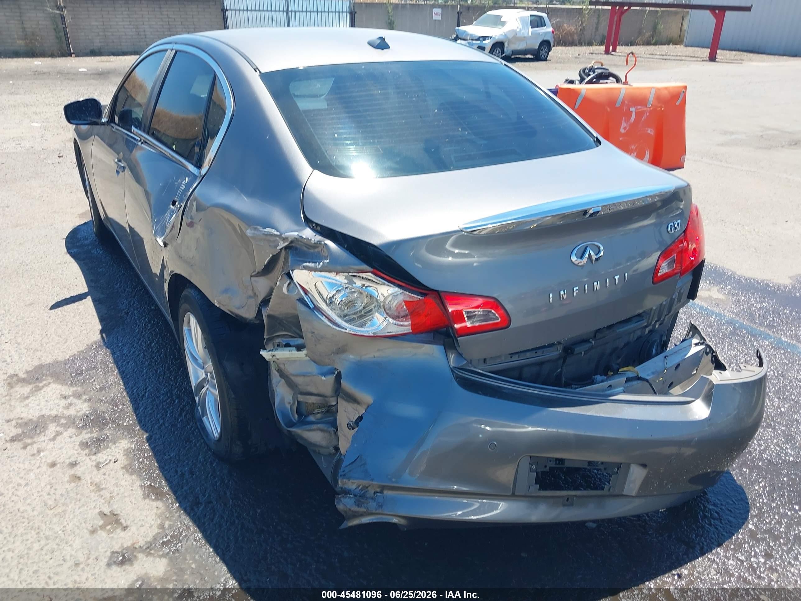 2013 Infiniti G37 Journey Gray vin: JN1CV6AP2DM719670