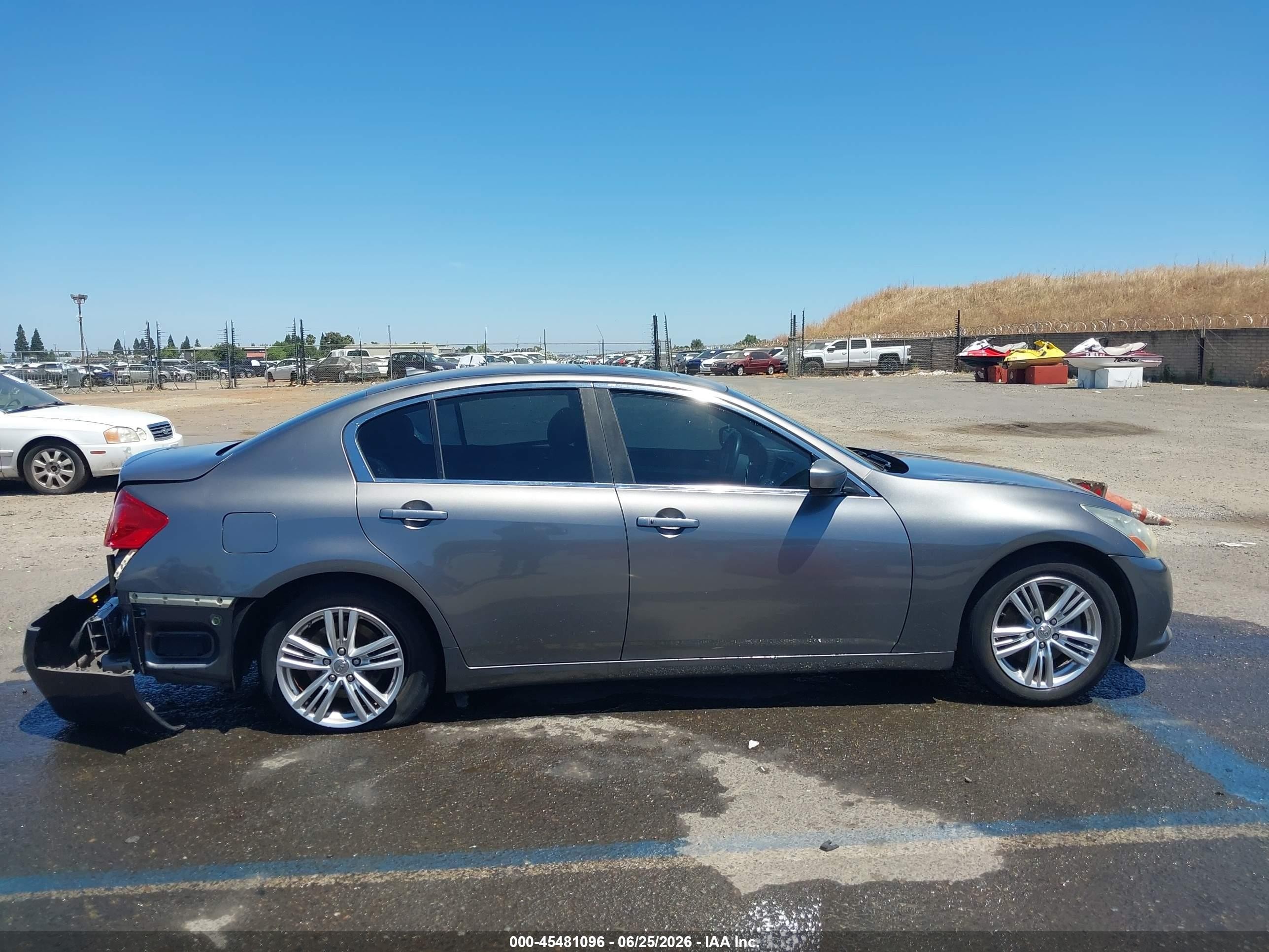 2013 Infiniti G37 Journey Gray vin: JN1CV6AP2DM719670