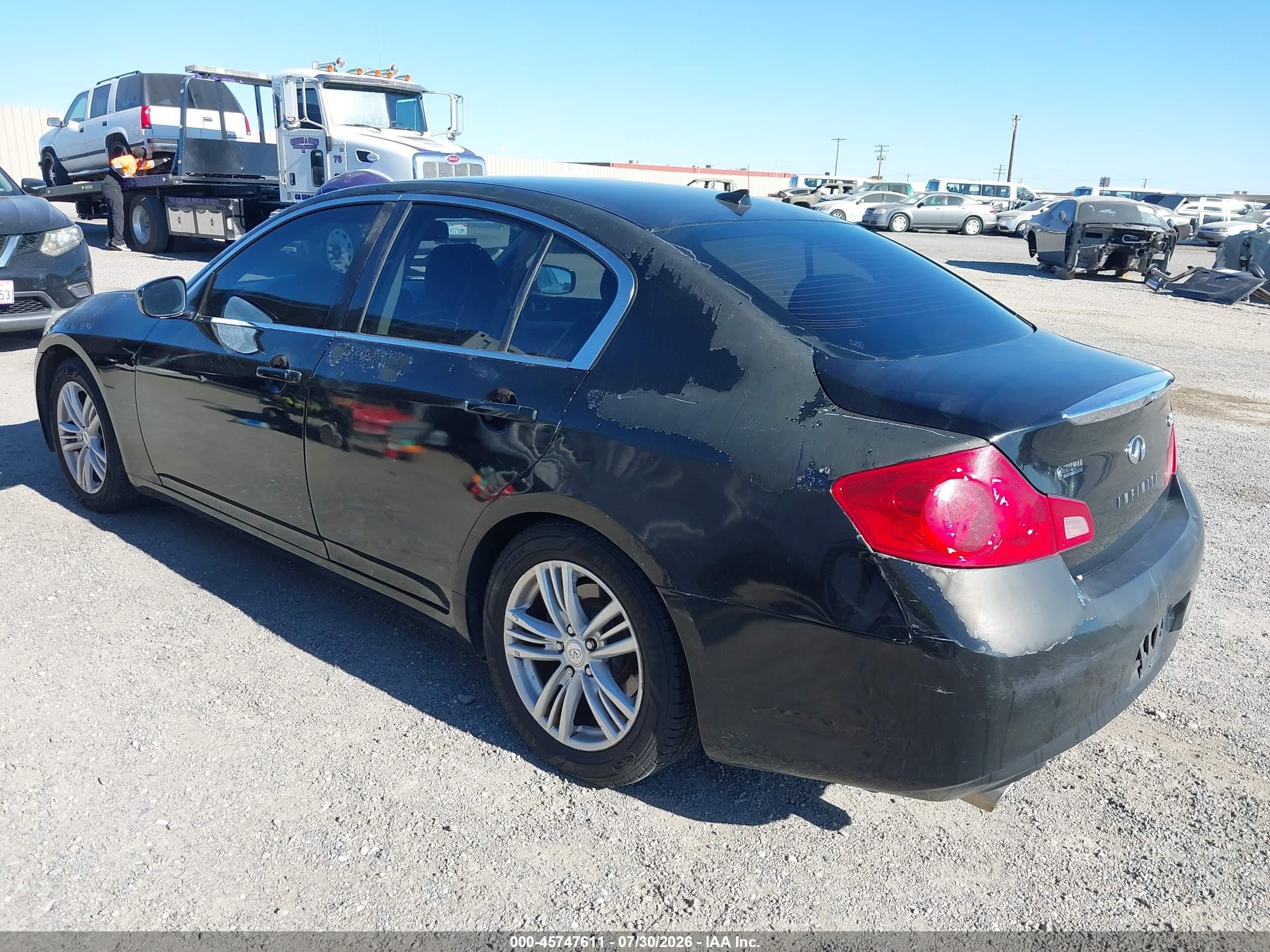 2013 Infiniti G37 Journey Black vin: JN1CV6AP2DM721516