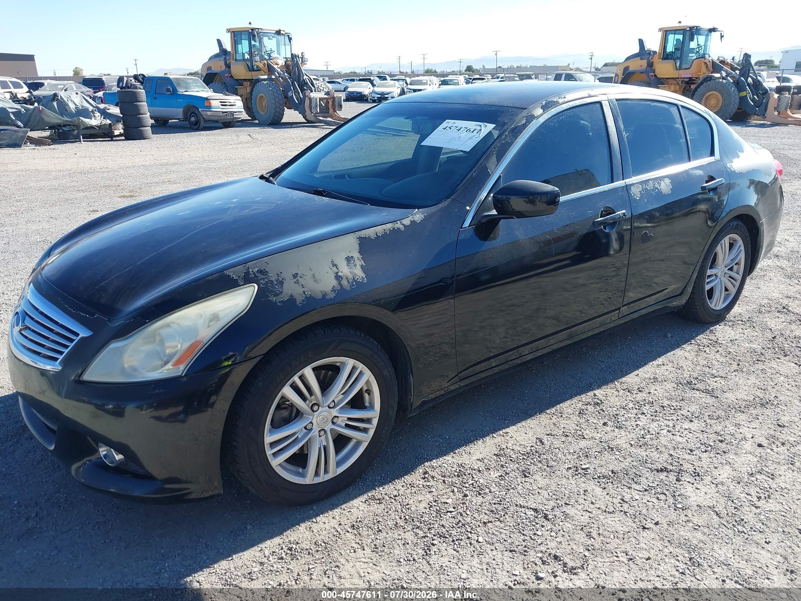 2013 Infiniti G37 Journey Black vin: JN1CV6AP2DM721516