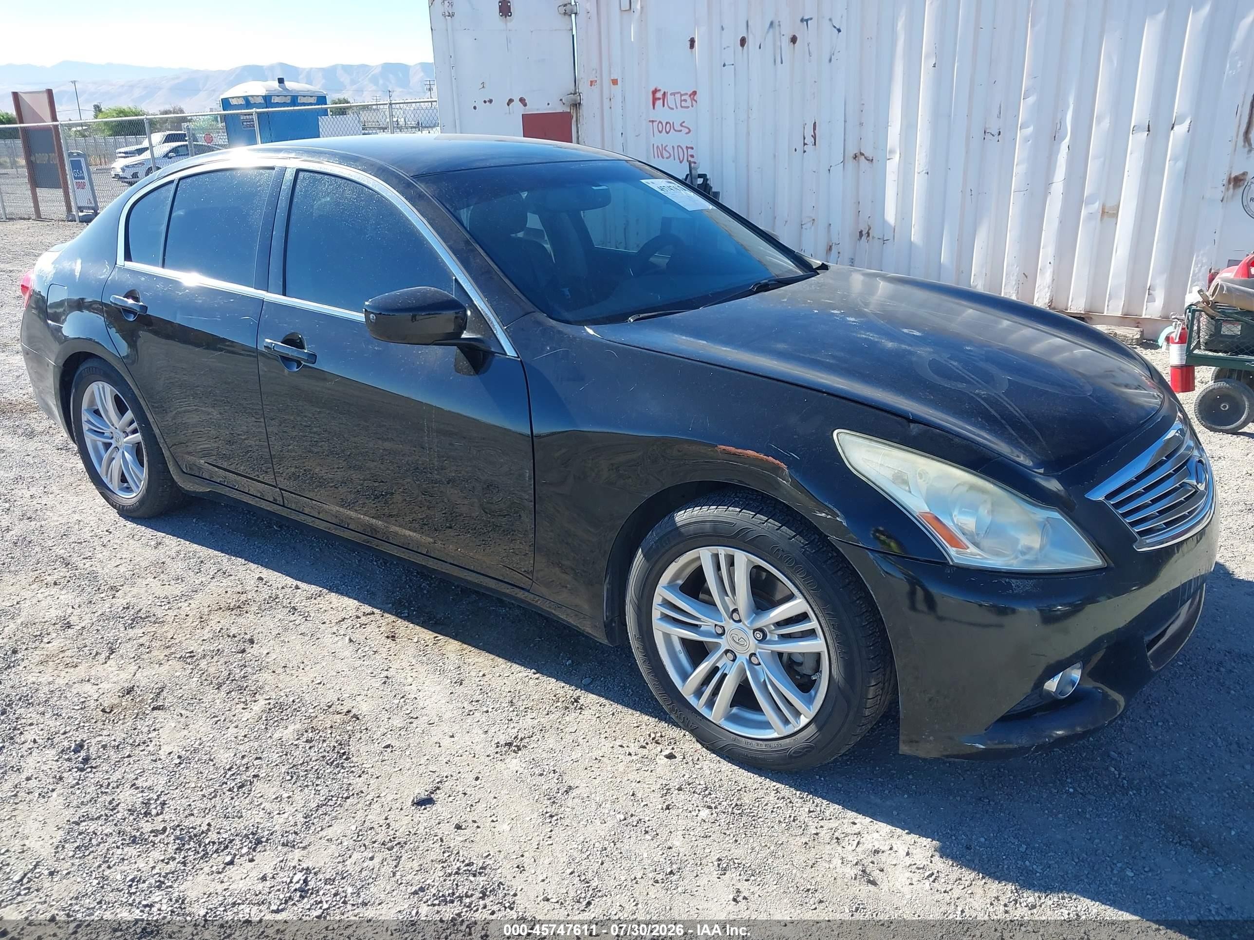 2013 Infiniti G37 Journey Black vin: JN1CV6AP2DM721516