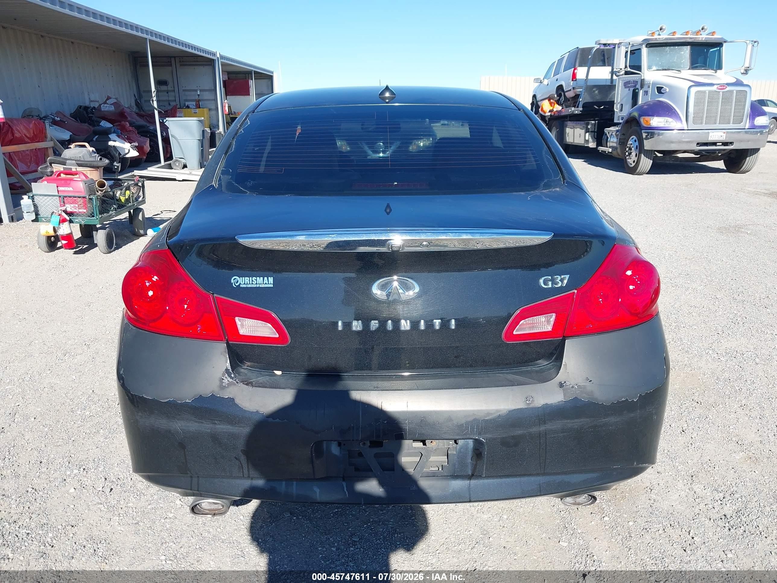 2013 Infiniti G37 Journey Black vin: JN1CV6AP2DM721516