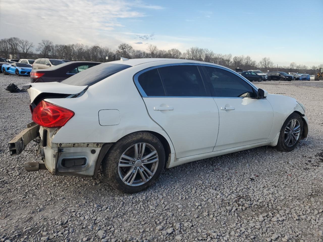 2013 Infiniti G37 Base Белый vin: JN1CV6AP2DM722505
