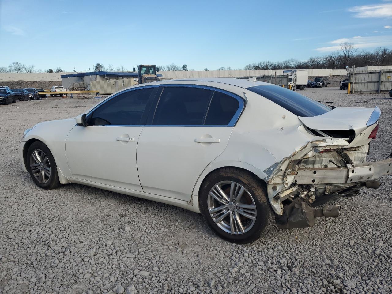 2013 Infiniti G37 Base Белый vin: JN1CV6AP2DM722505