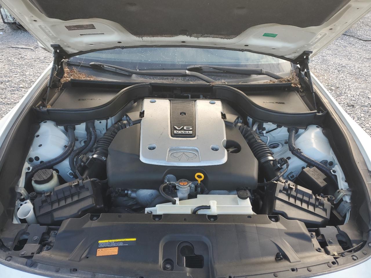 2013 Infiniti G37 Base Белый vin: JN1CV6AP2DM722505