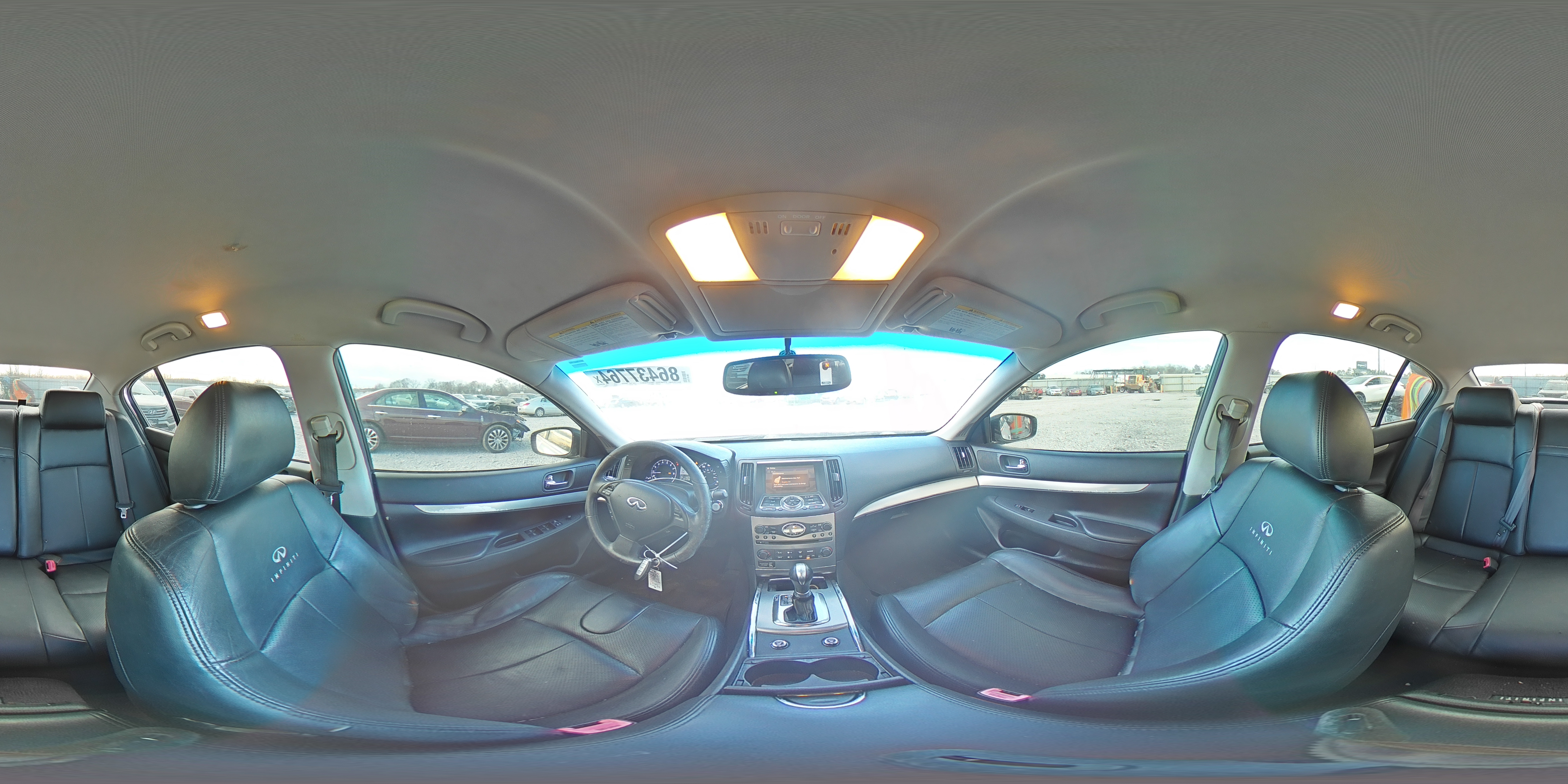 2013 Infiniti G37 Base Белый vin: JN1CV6AP2DM722505