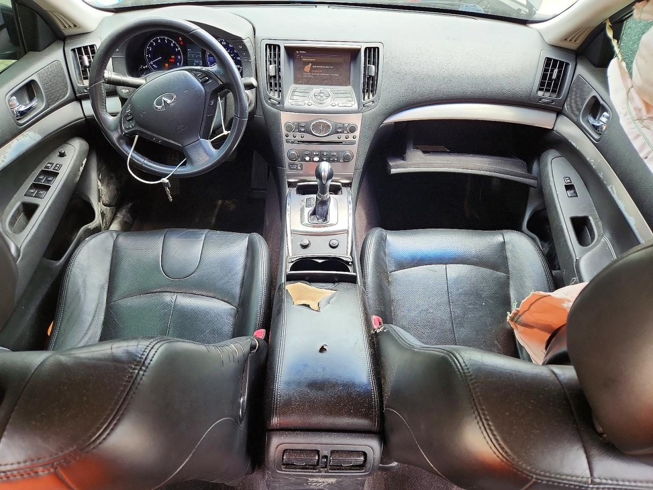 2015 Infiniti Q40 Base Black vin: JN1CV6AP2FM503739