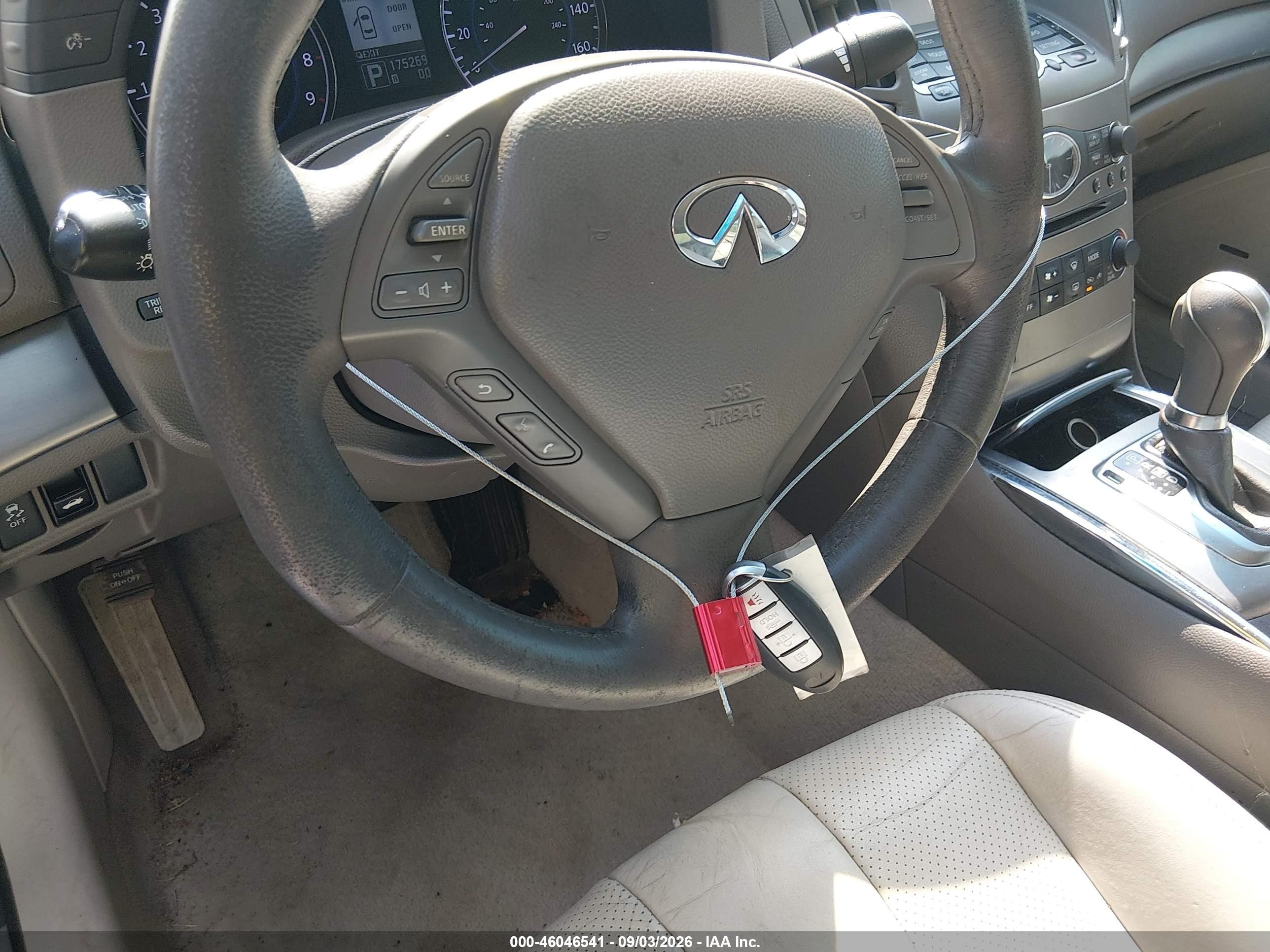 2015 Infiniti Q40   Gray vin: JN1CV6AP2FM580076