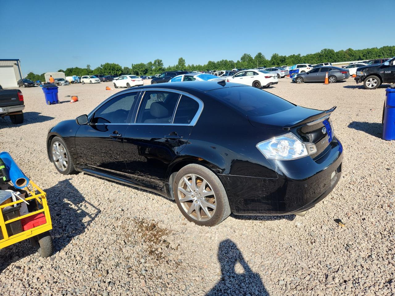 2010 Infiniti G37 Sedan Base Черный vin: JN1CV6AP3AM202292