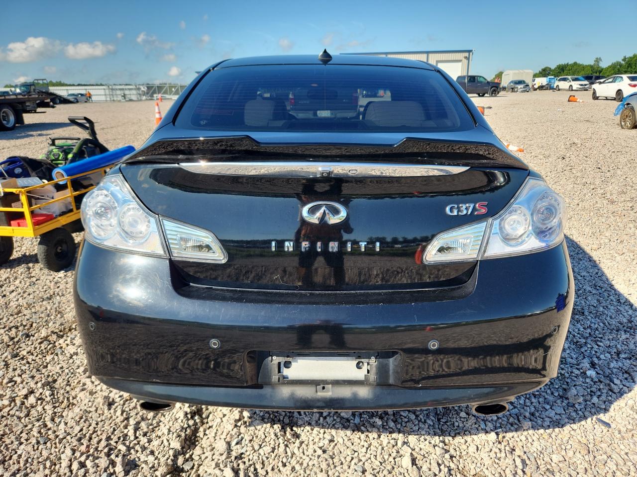 2010 Infiniti G37 Sedan Base Черный vin: JN1CV6AP3AM202292