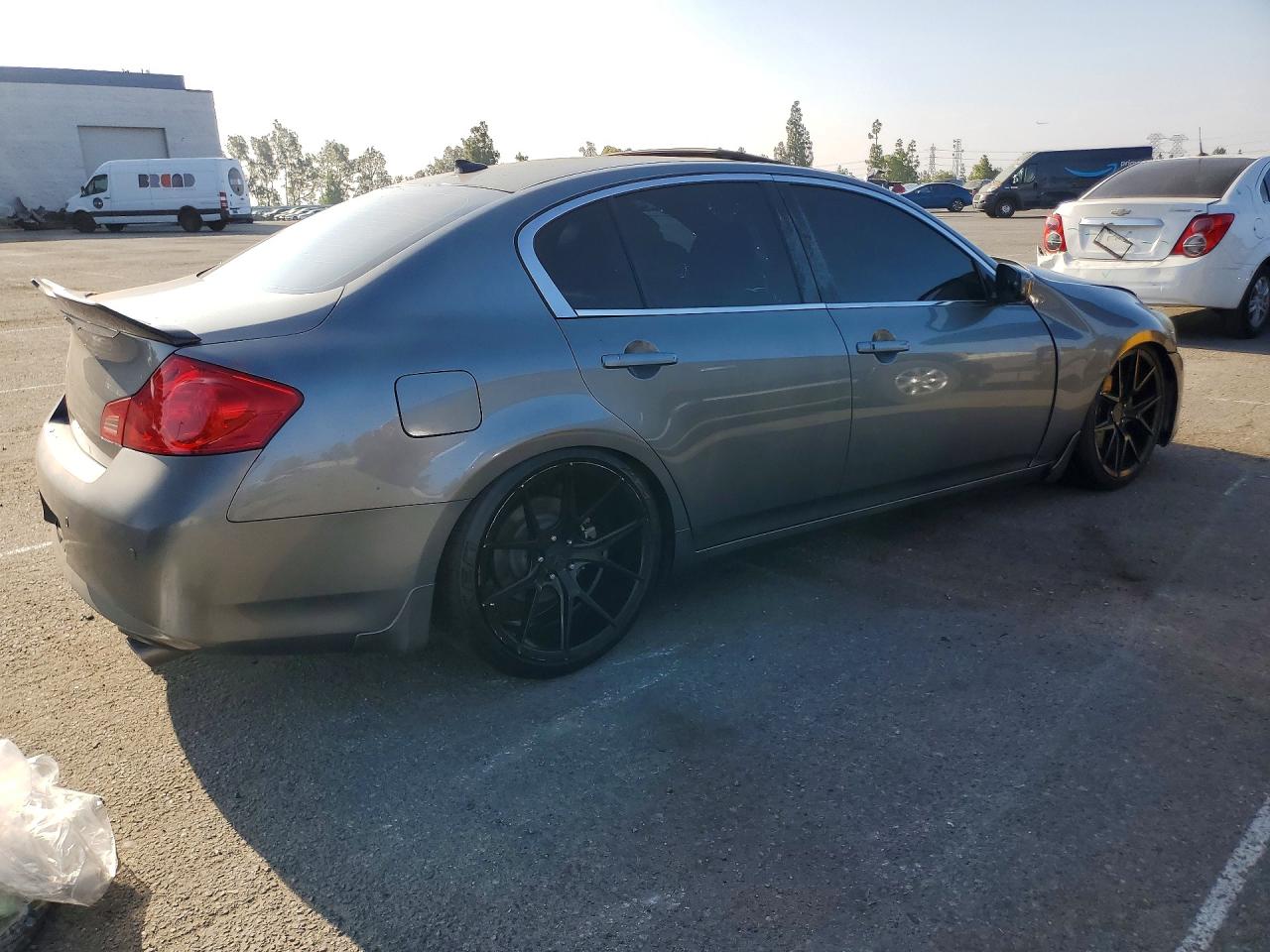 2010 Infiniti G37 Sedan Base Charcoal vin: JN1CV6AP3AM403514