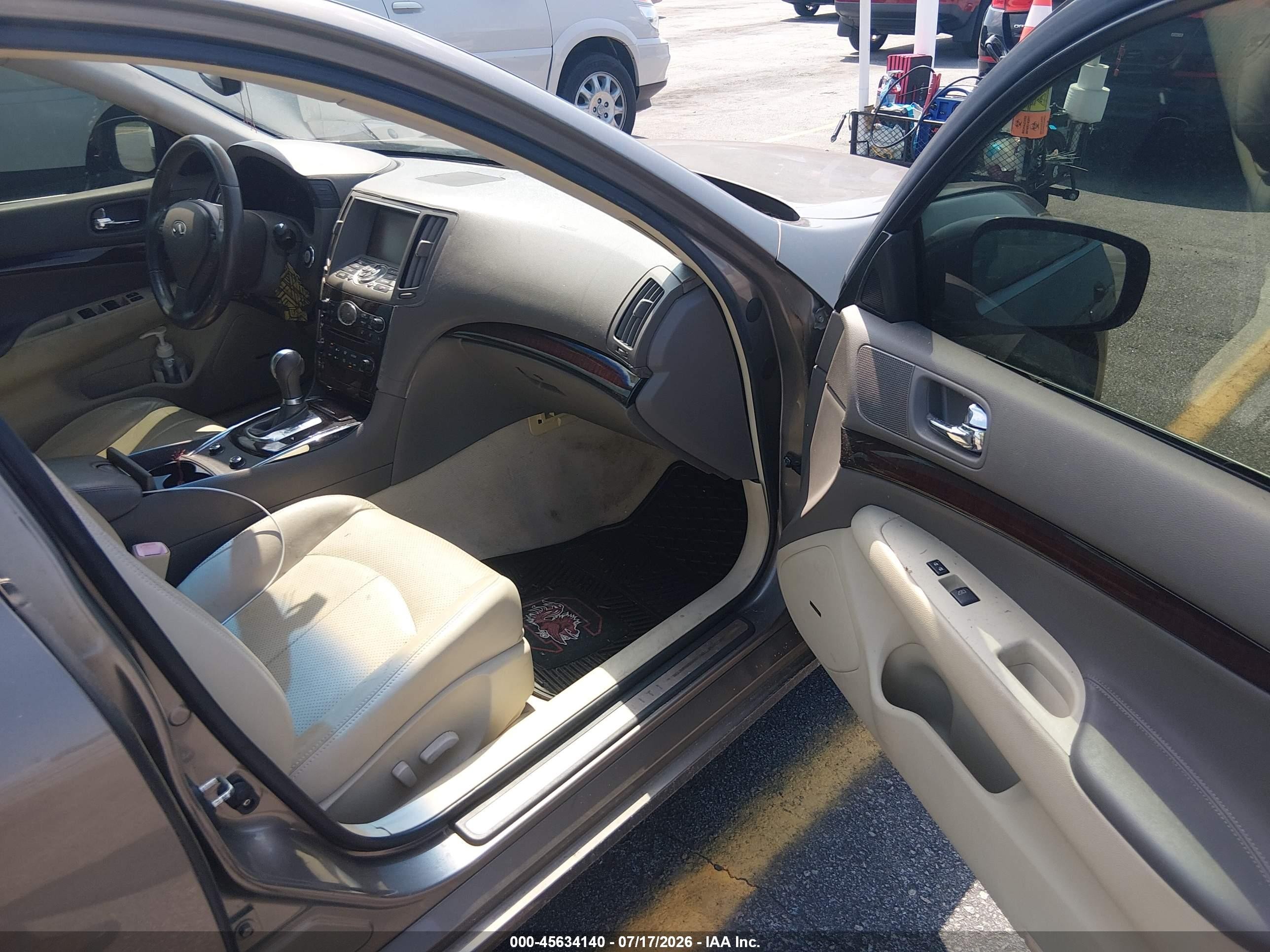 2010 Infiniti G37 Journey Gray vin: JN1CV6AP3AM406817