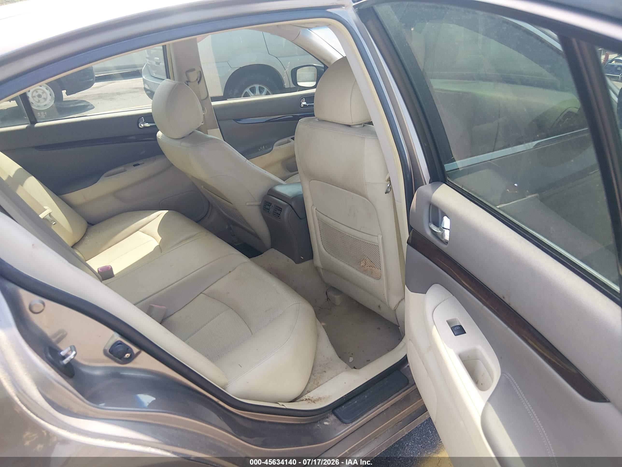 2010 Infiniti G37 Journey Gray vin: JN1CV6AP3AM406817