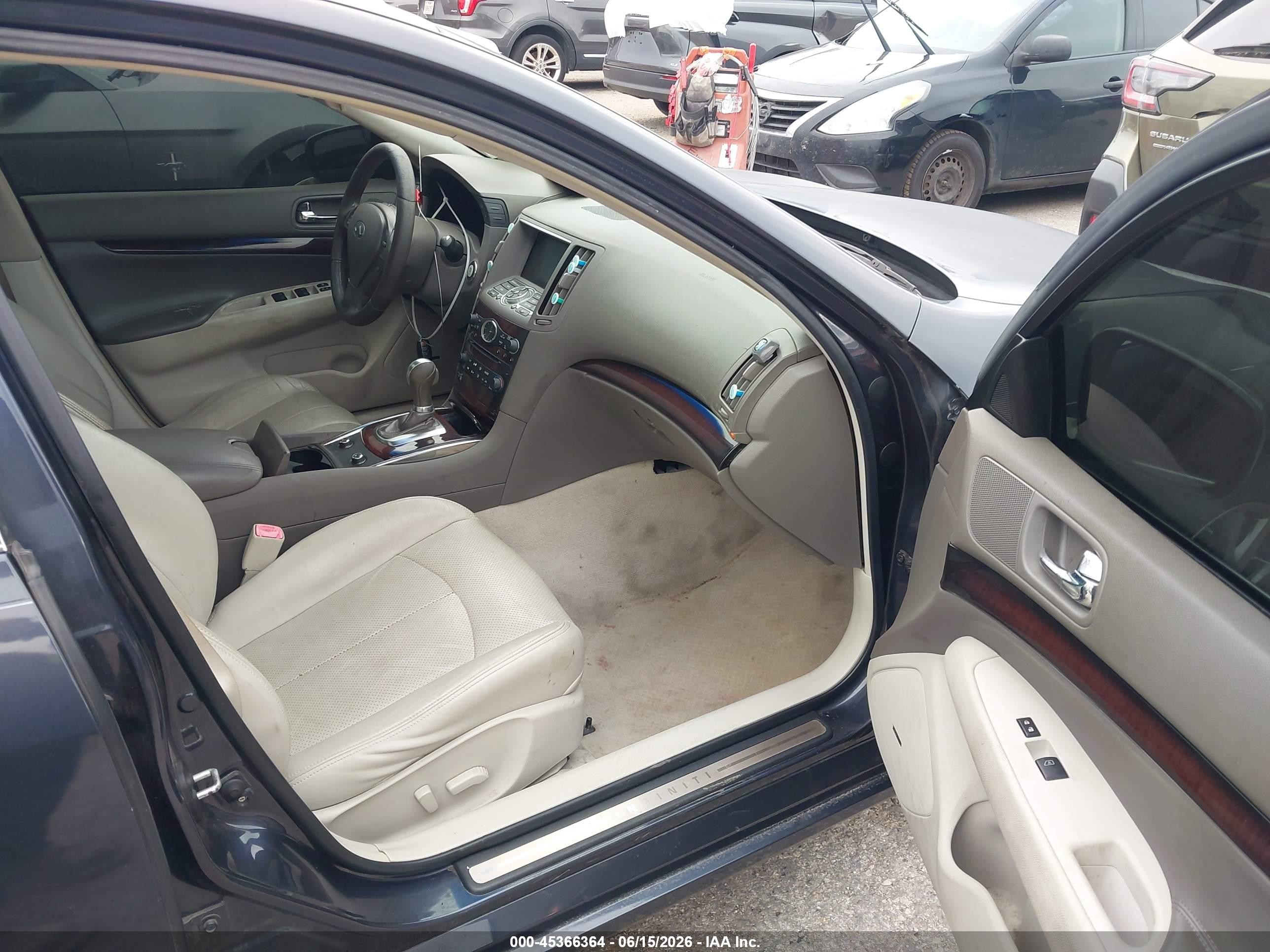 2011 Infiniti G37 Journey Blue vin: JN1CV6AP3BM304483