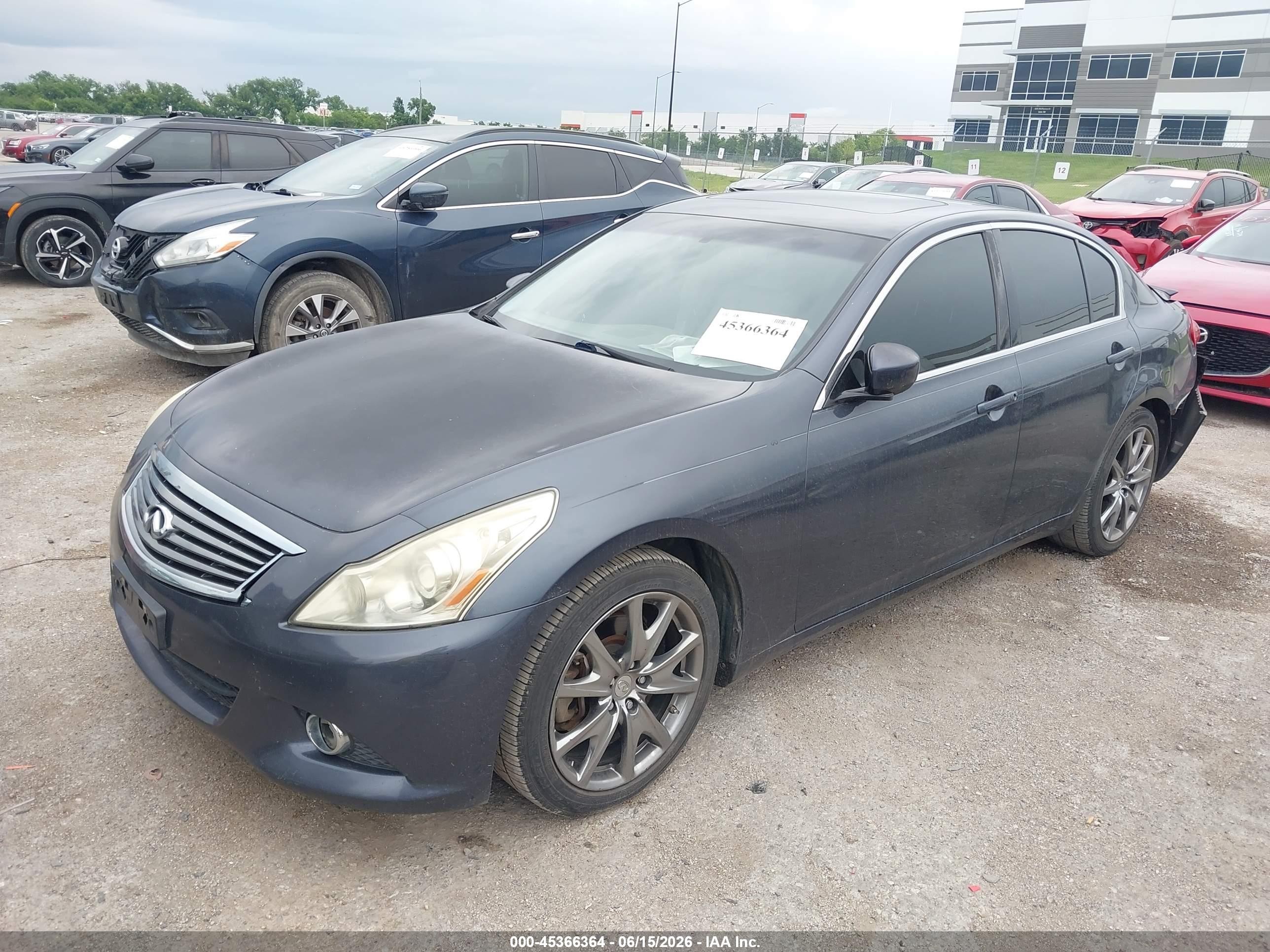 2011 Infiniti G37 Journey Blue vin: JN1CV6AP3BM304483