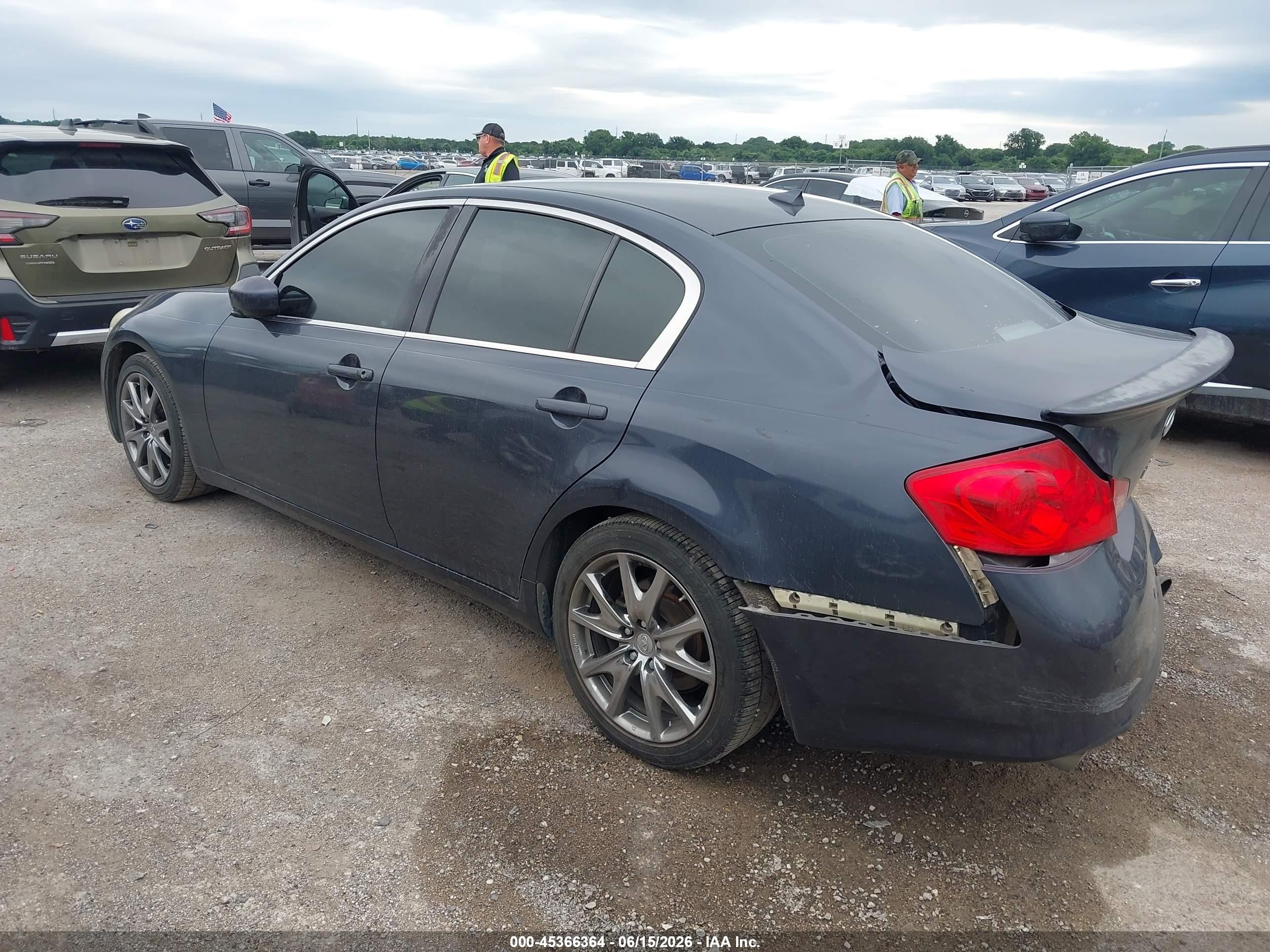 2011 Infiniti G37 Journey Blue vin: JN1CV6AP3BM304483