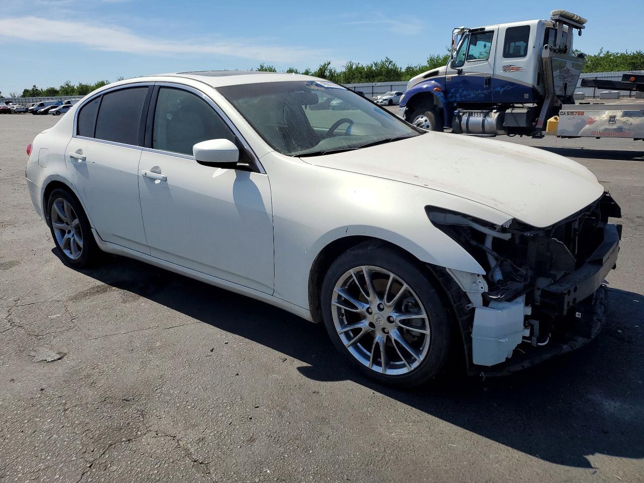2011 Infiniti G37 Sedan Journey White vin: JN1CV6AP3BM304743