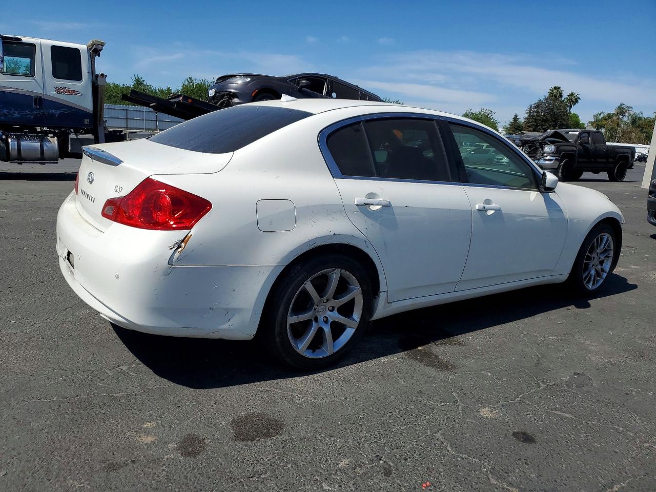 2011 Infiniti G37 Sedan Journey White vin: JN1CV6AP3BM304743