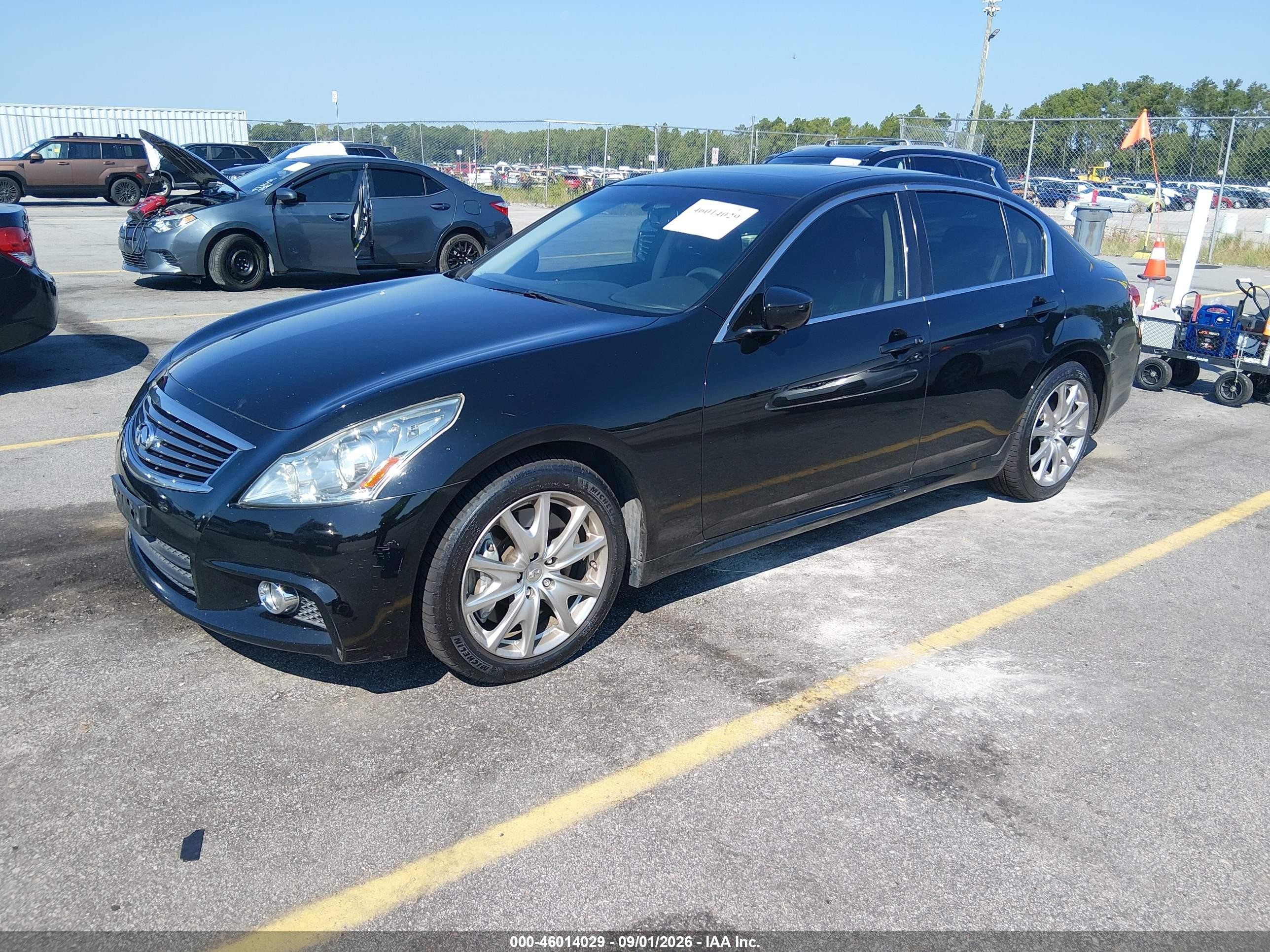 2011 Infiniti G37 Journey Black vin: JN1CV6AP3BM507972