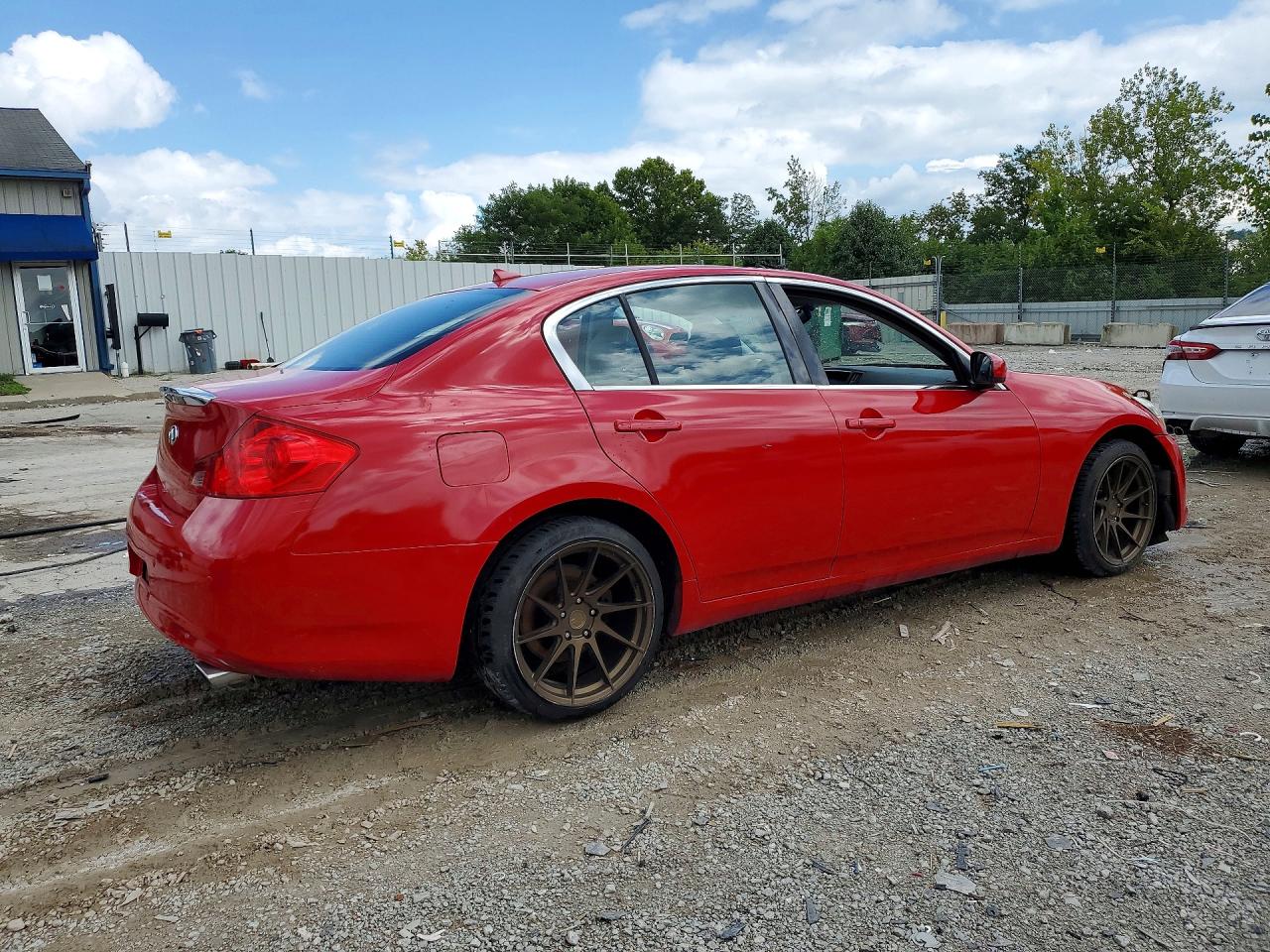 2012 Infiniti G37 Sedan Journey Red vin: JN1CV6AP3CM621441