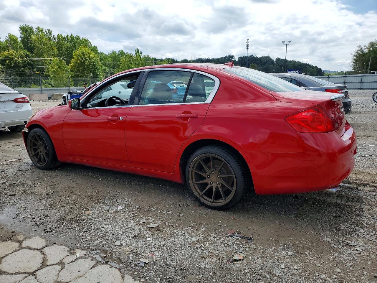 2012 Infiniti G37 Sedan Journey Red vin: JN1CV6AP3CM621441