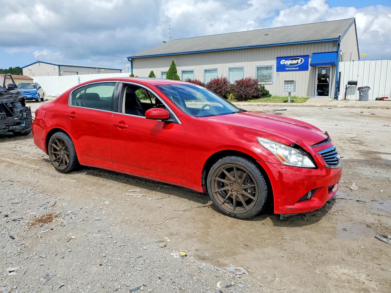 2012 Infiniti G37 Sedan Journey Red vin: JN1CV6AP3CM621441