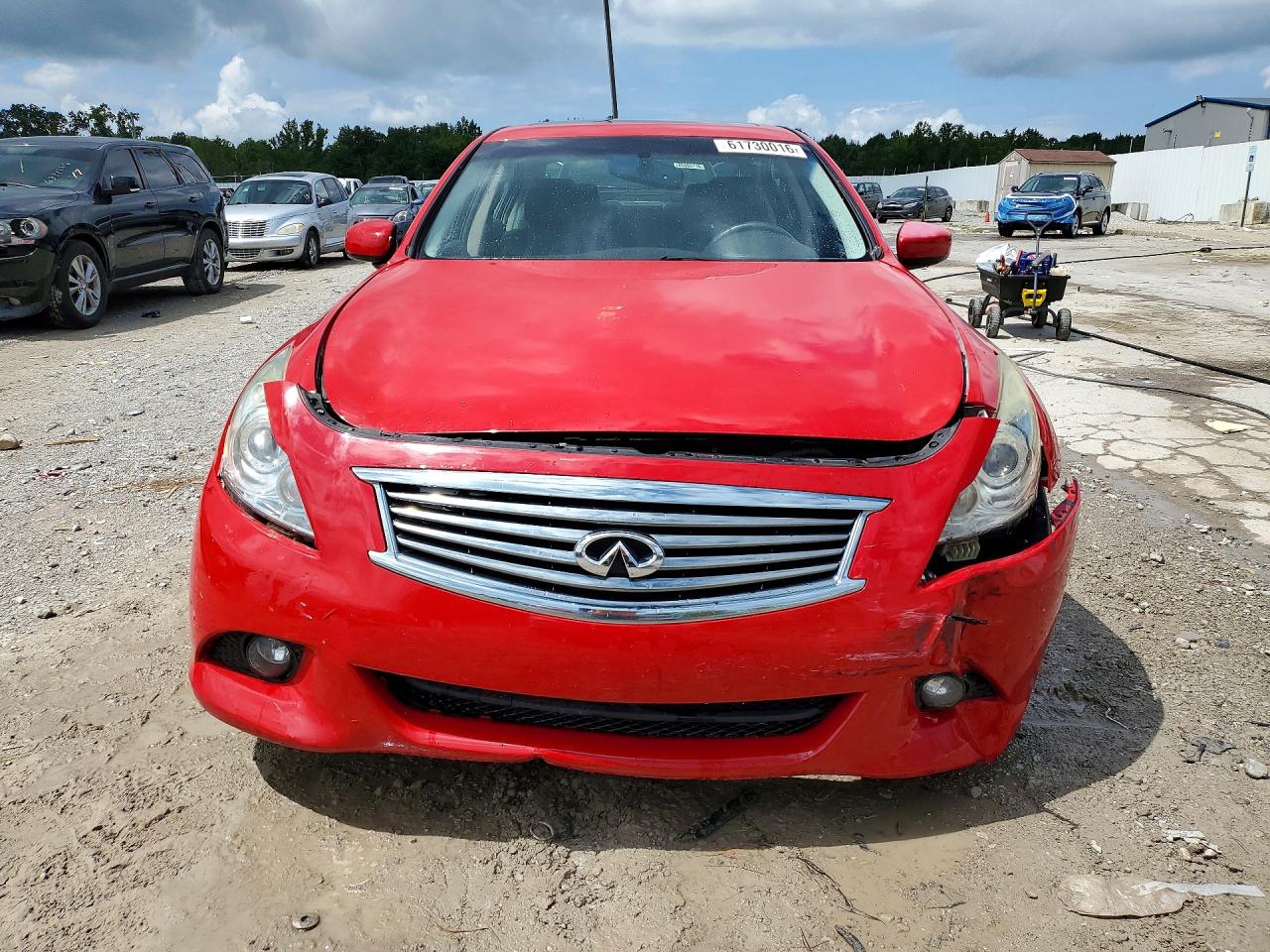 2012 Infiniti G37 Sedan Journey Red vin: JN1CV6AP3CM621441