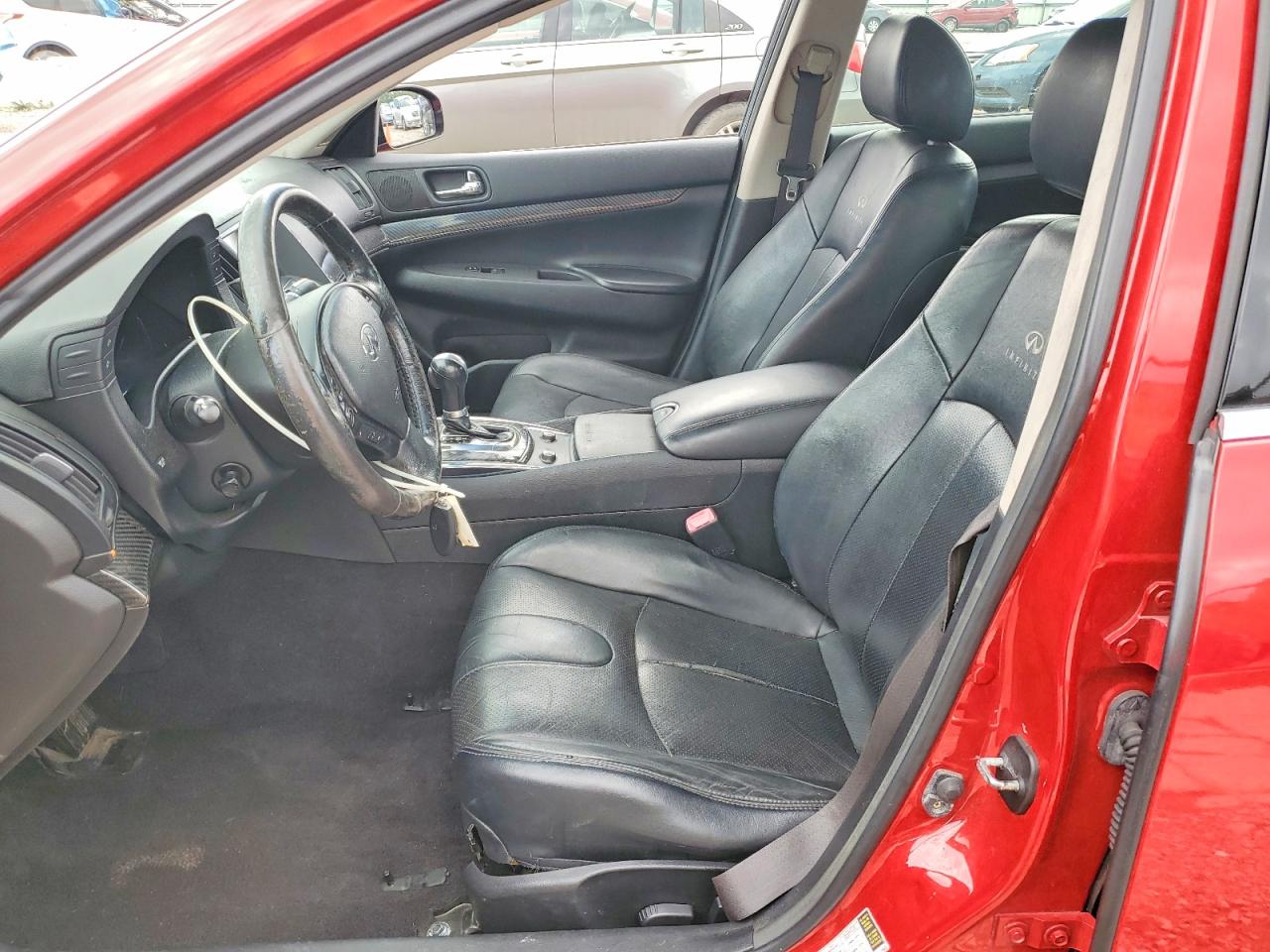 2012 Infiniti G37 Sedan Journey Red vin: JN1CV6AP3CM621441