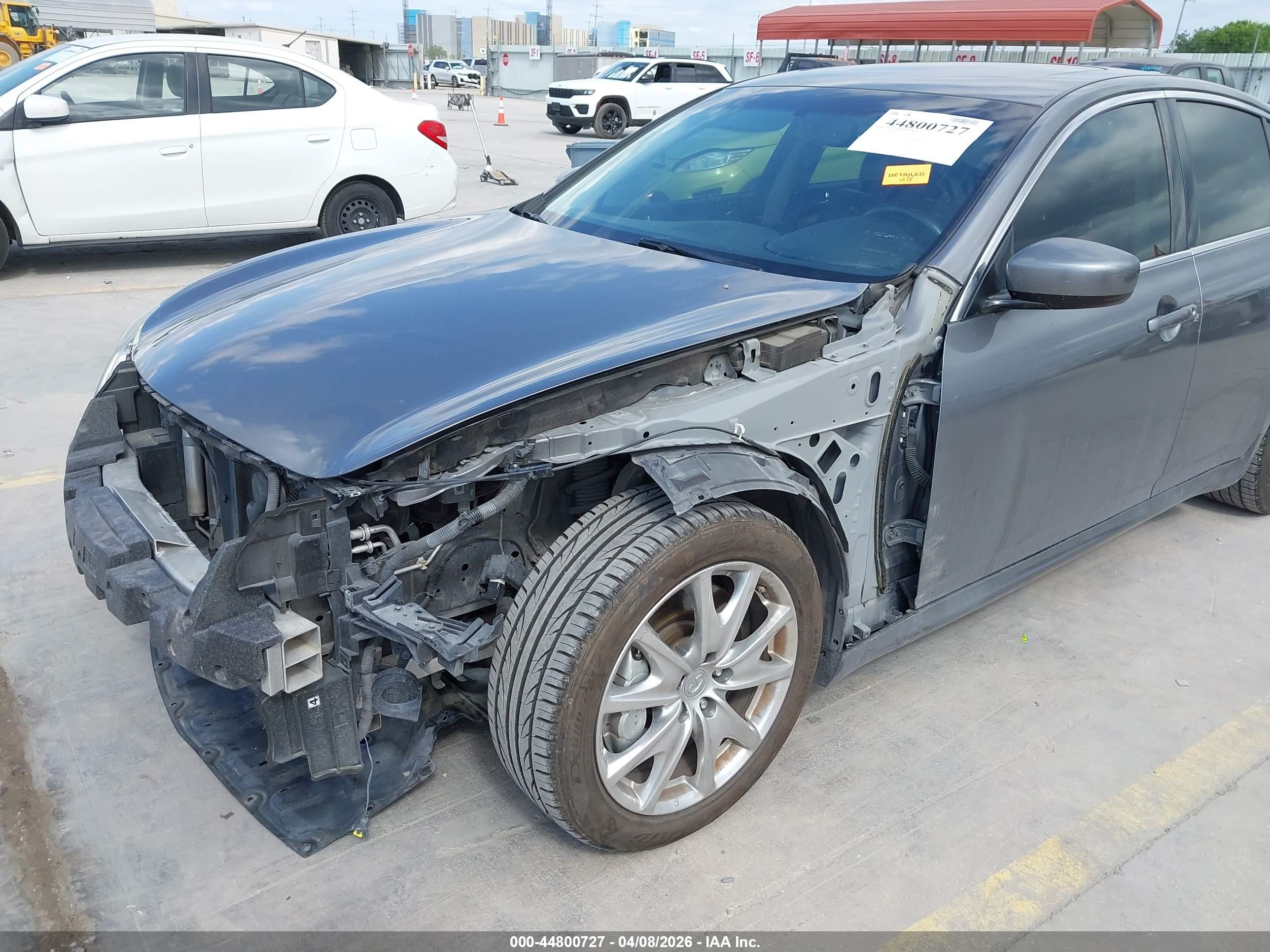 2012 Infiniti G37 Journey Gray vin: JN1CV6AP3CM625943