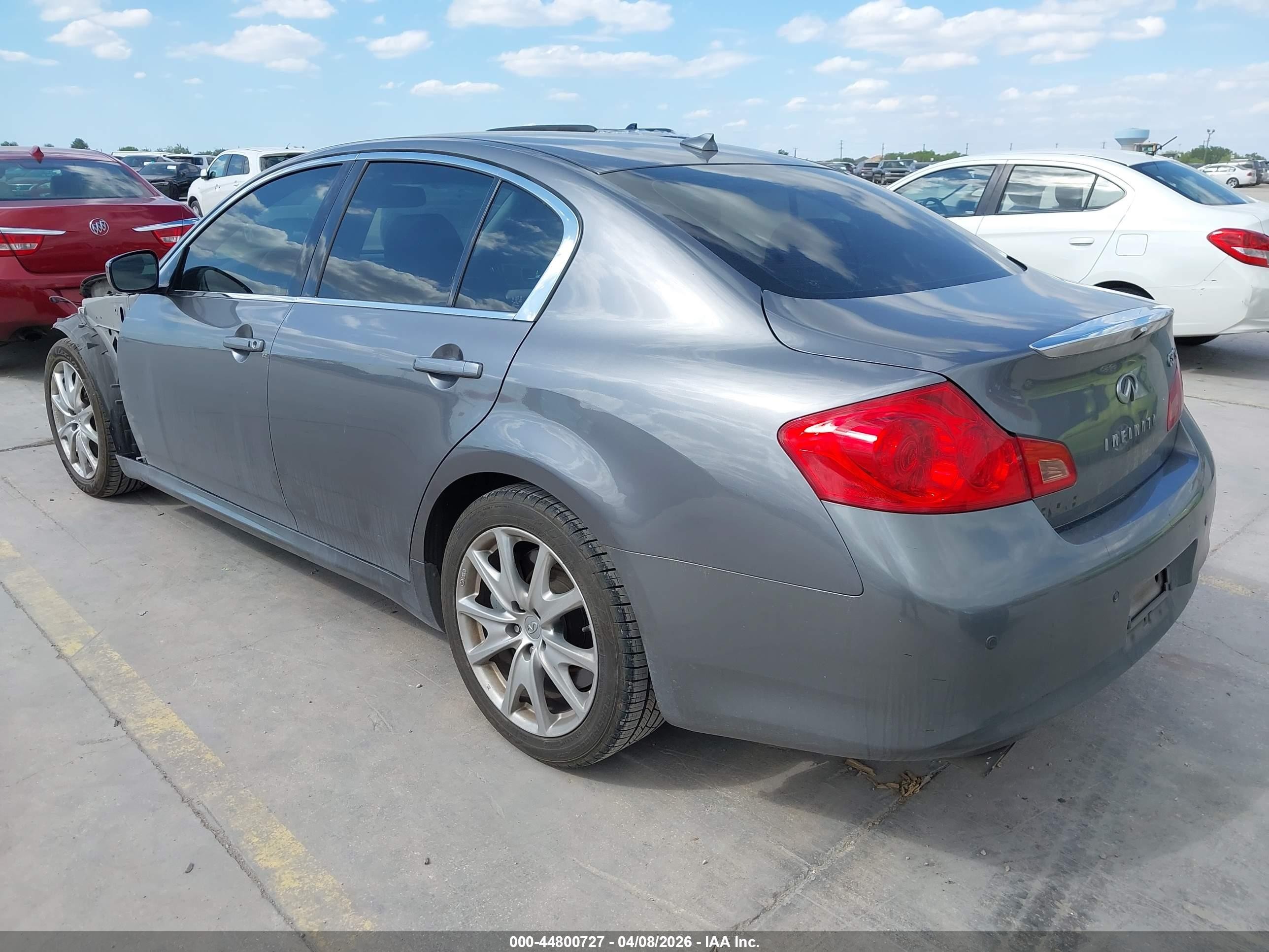 2012 Infiniti G37 Journey Gray vin: JN1CV6AP3CM625943